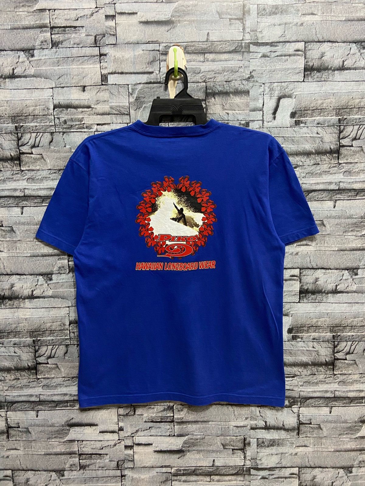 Vintage Vintage Piko Hawaiian Longboard Wear t shirt Size US L / EU 52-54 / 3 - 1 Thumbnail