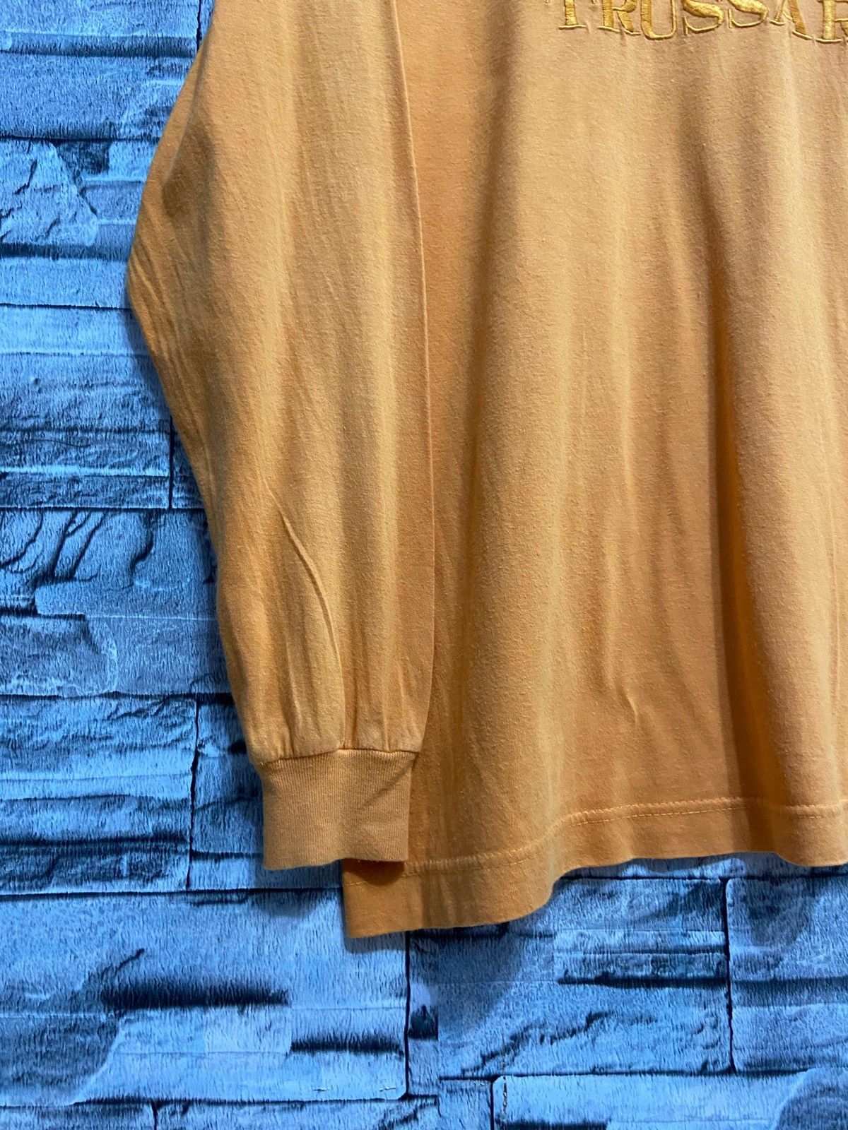 Trussardi Vintage Trussardi longsleeve big logo embroidered fit M Size US M / EU 48-50 / 2 - 4 Thumbnail