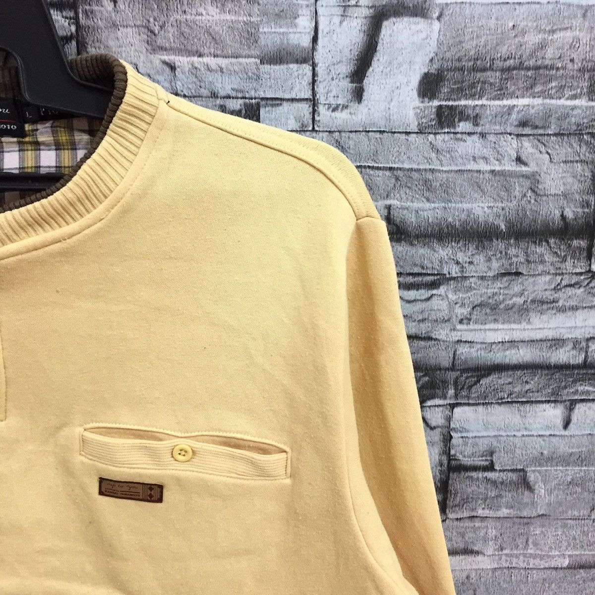 Japanese Brand Vintage KANSAI YAMAMOTO sweatshirt spellout size L Size US L / EU 52-54 / 3 - 3 Thumbnail