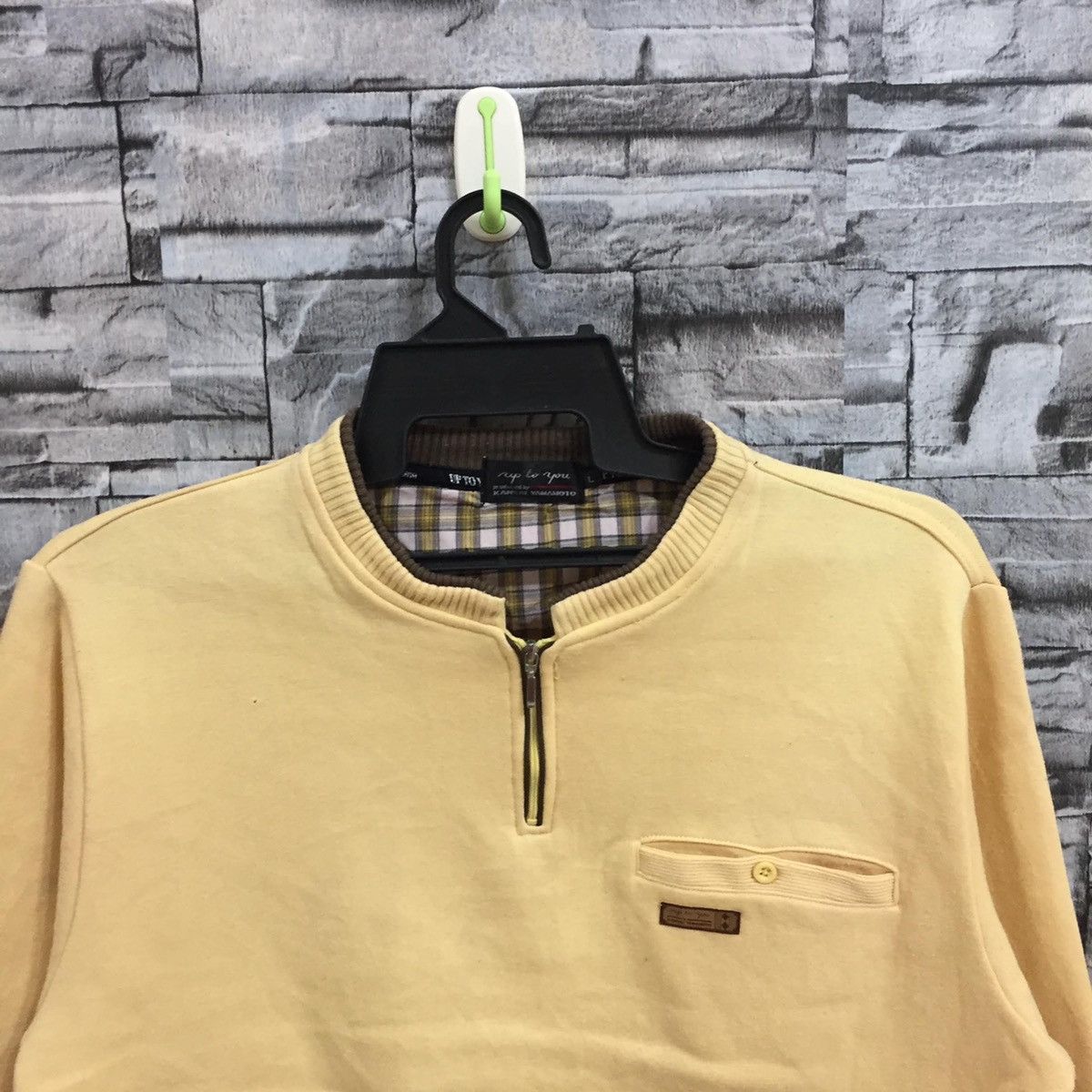 Japanese Brand Vintage KANSAI YAMAMOTO sweatshirt spellout size L Size US L / EU 52-54 / 3 - 2 Thumbnail
