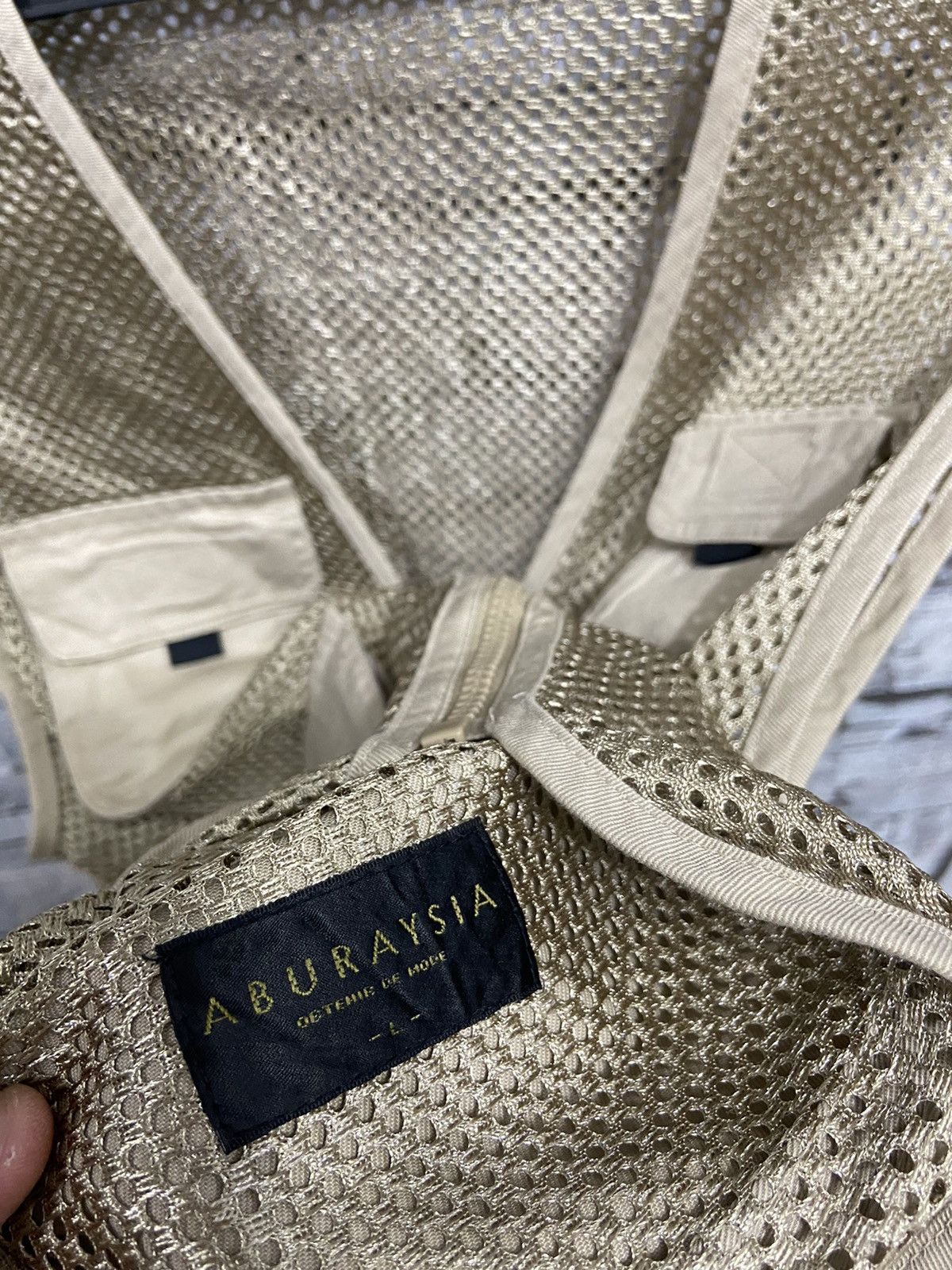Japanese Brand Vintage Aburaysia Tactical Vest streetwear size L Size US L / EU 52-54 / 3 - 5 Thumbnail