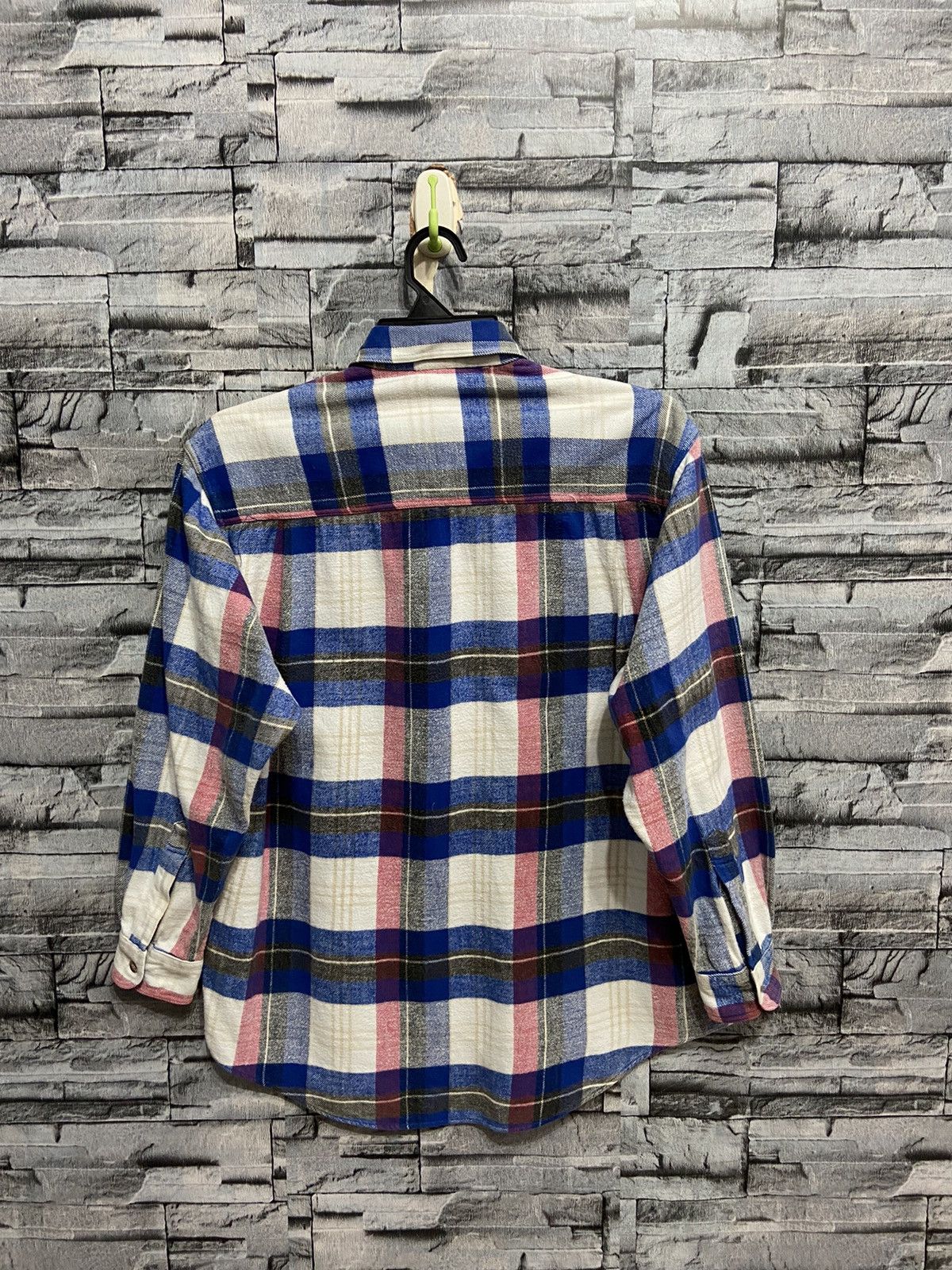 Flannel Vintage Seahop Flannel Worker’s double pocket plaid fit M Size US M / EU 48-50 / 2 - 6 Thumbnail