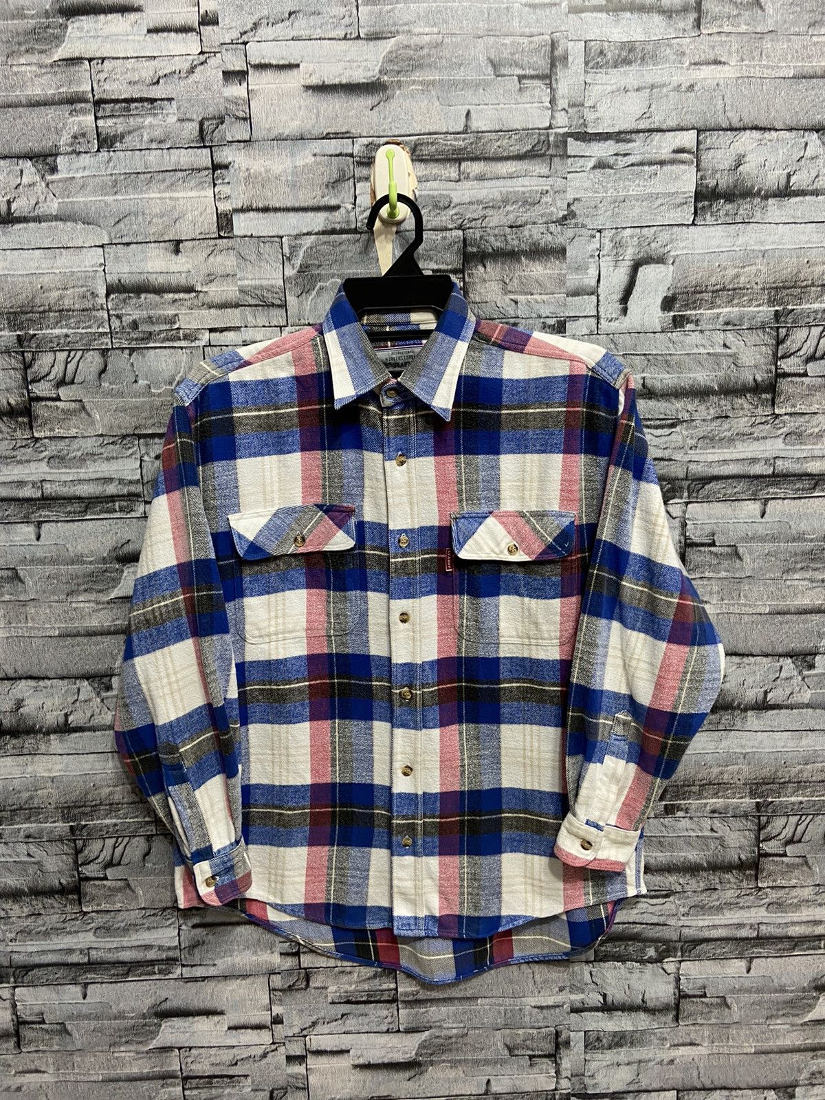 Flannel Vintage Seahop Flannel Worker’s double pocket plaid fit M Size US M / EU 48-50 / 2 - 1 Thumbnail