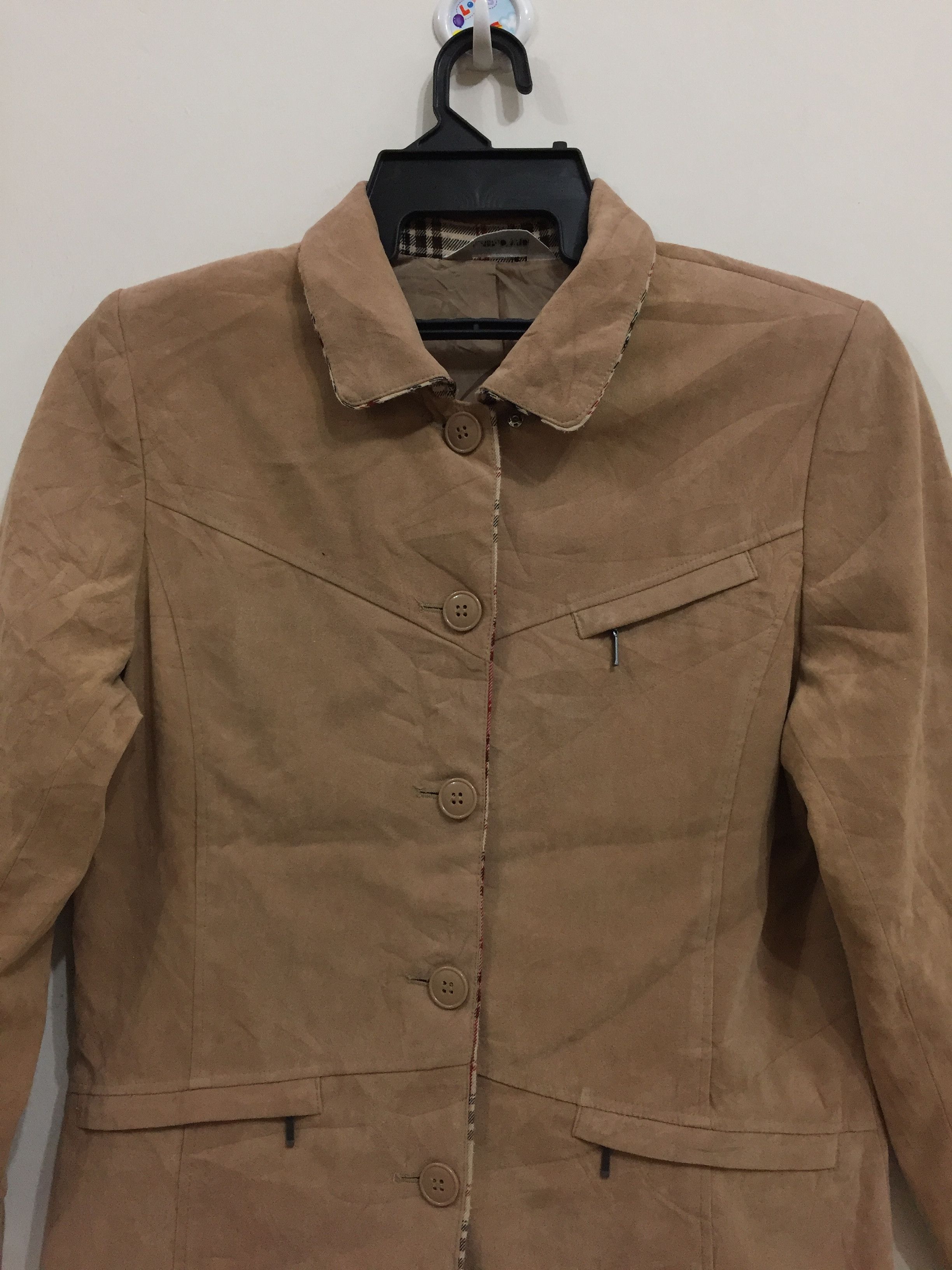 Vintage Vintage jacket corduroy for women rare design Size L / US 10 / IT 46 - 2 Thumbnail