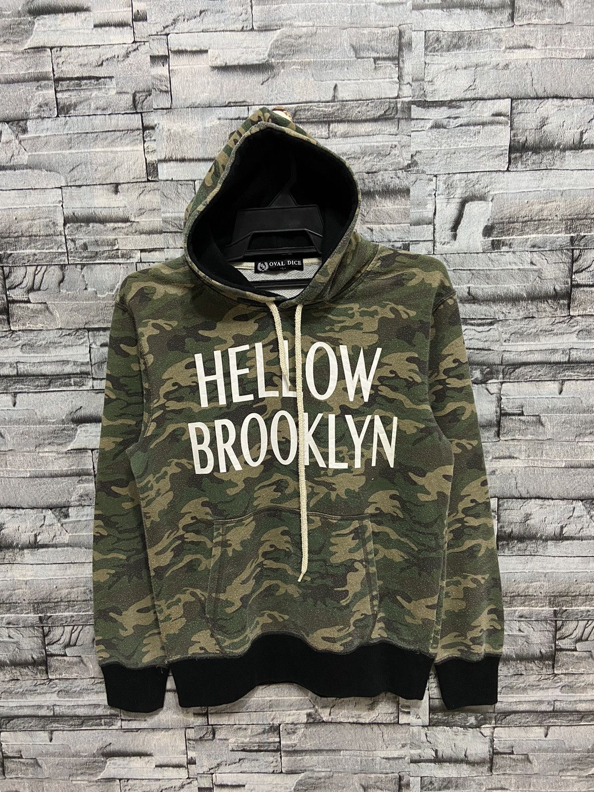 Japanese Brand Oval Dice hoodie camouflage army green size L Size US L / EU 52-54 / 3 - 2 Thumbnail
