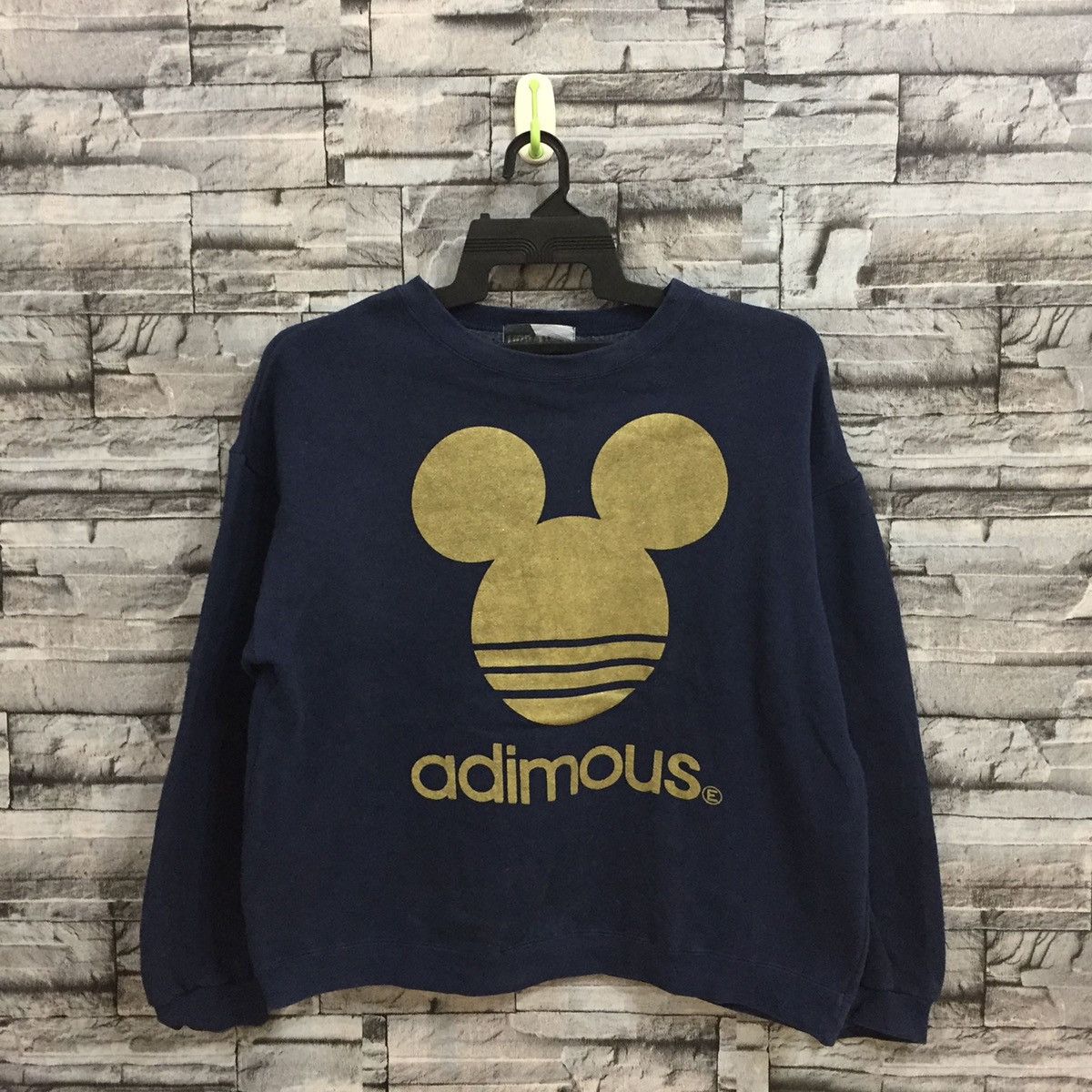 Japanese Brand Adimouse Sweatshirt big logo japanese brand fit L Size US L / EU 52-54 / 3 - 2 Thumbnail