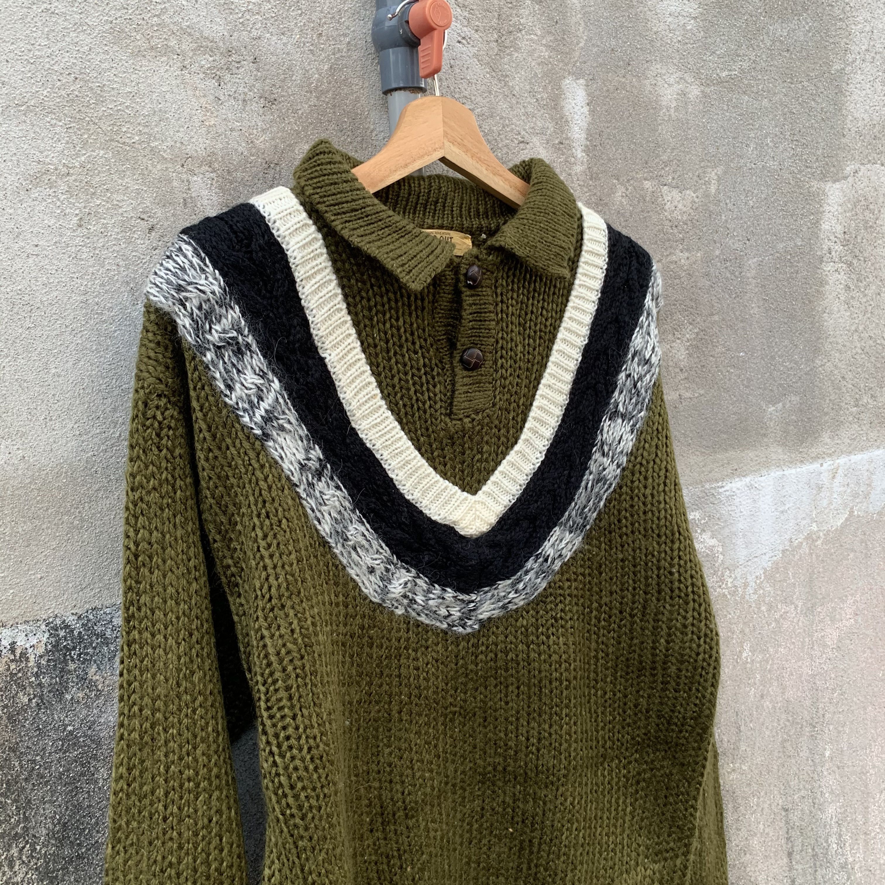 Aran Isles Knitwear SEND OFFERS🍁Japanese By RENOWN Knit Jumper Pullover Sweater Size US M / EU 48-50 / 2 - 5 Thumbnail