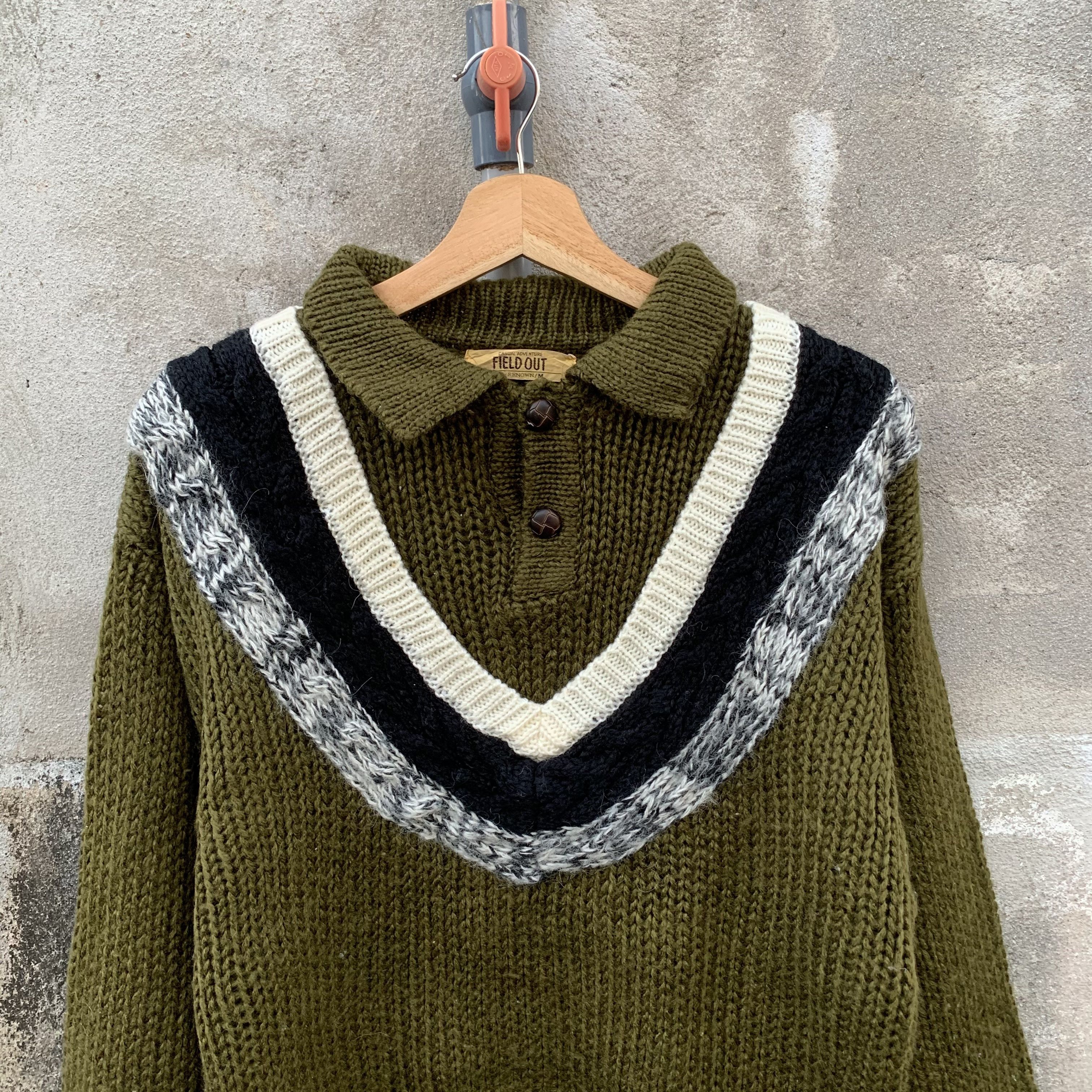 Aran Isles Knitwear SEND OFFERS🍁Japanese By RENOWN Knit Jumper Pullover Sweater Size US M / EU 48-50 / 2 - 2 Thumbnail