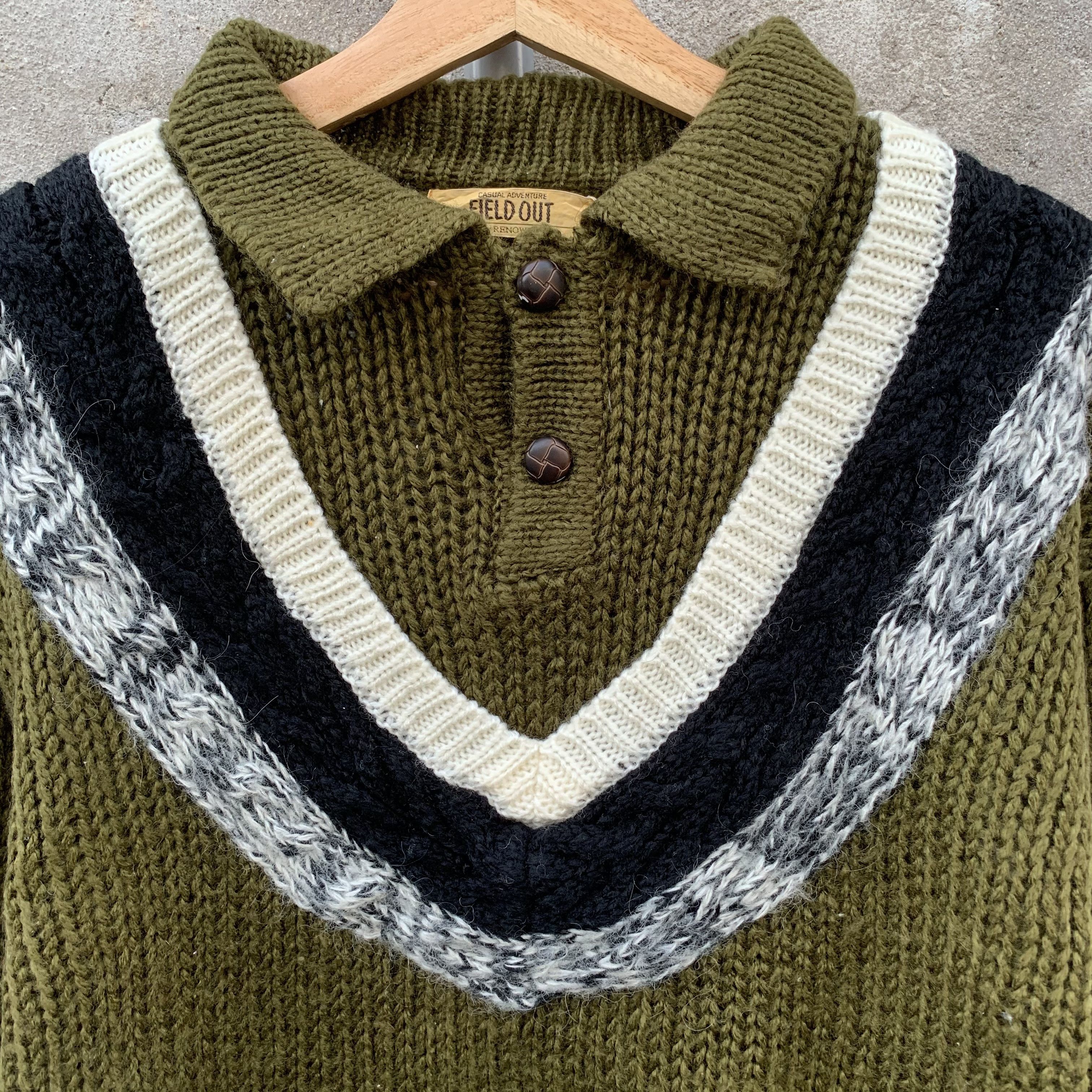 Aran Isles Knitwear SEND OFFERS🍁Japanese By RENOWN Knit Jumper Pullover Sweater Size US M / EU 48-50 / 2 - 4 Thumbnail