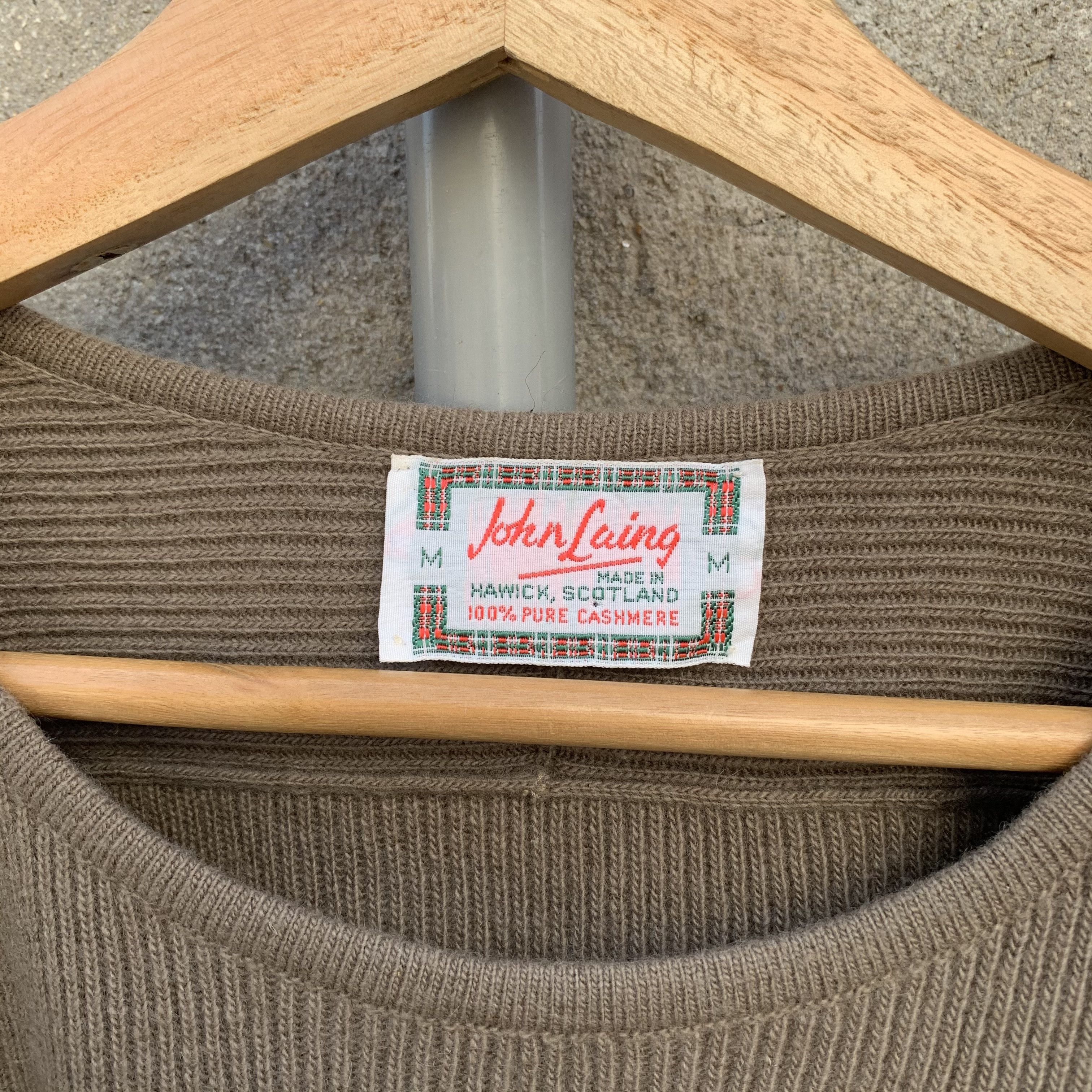 Homespun Knitwear Vintage JOHN LAIN HAWICK Knit Blank Sweater Jumper Size US M / EU 48-50 / 2 - 5 Thumbnail