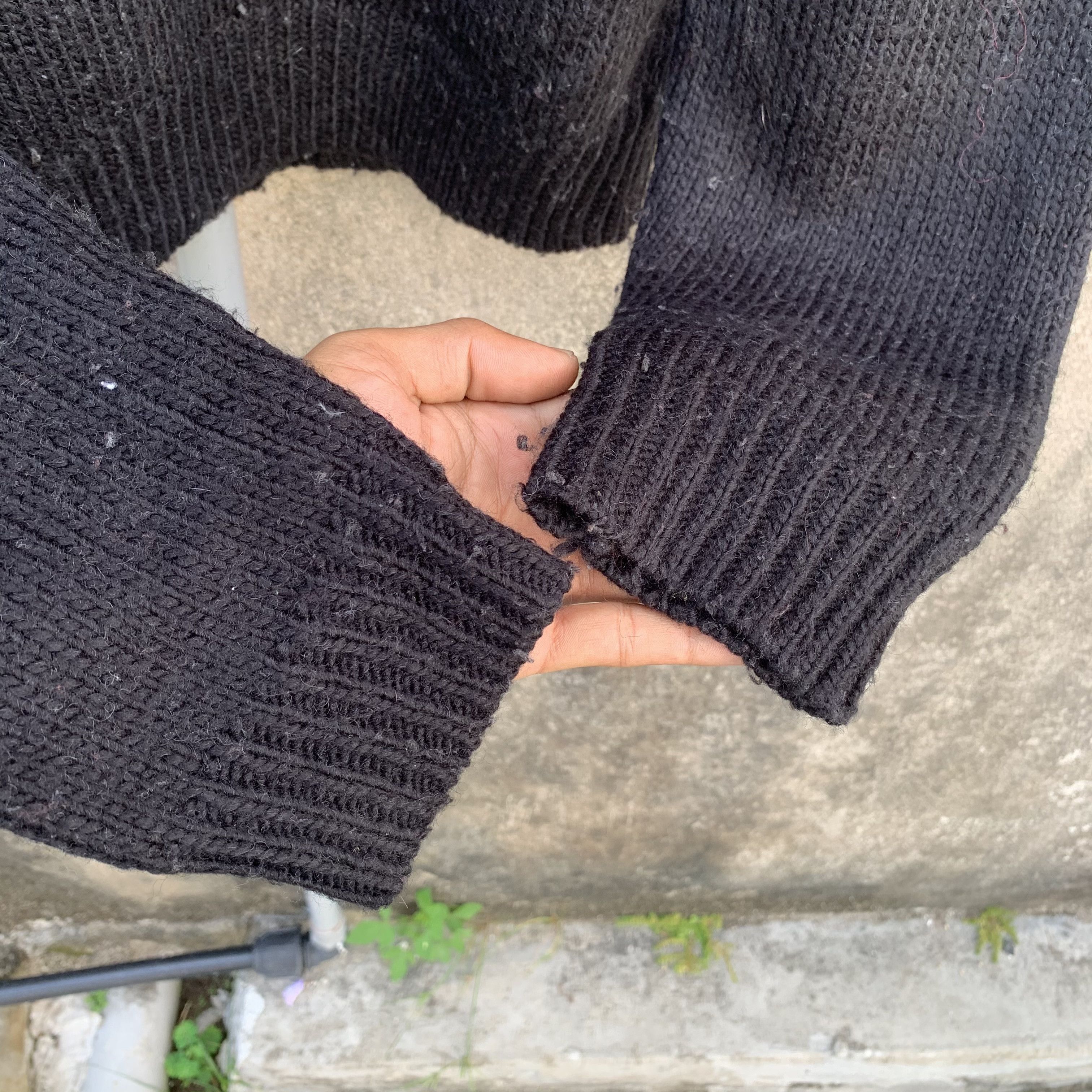 LOWRYS FARM LOWRY FARM Icelandic Motive Knit Cropped RARE Sweater Arts Size US M / EU 48-50 / 2 - 4 Thumbnail