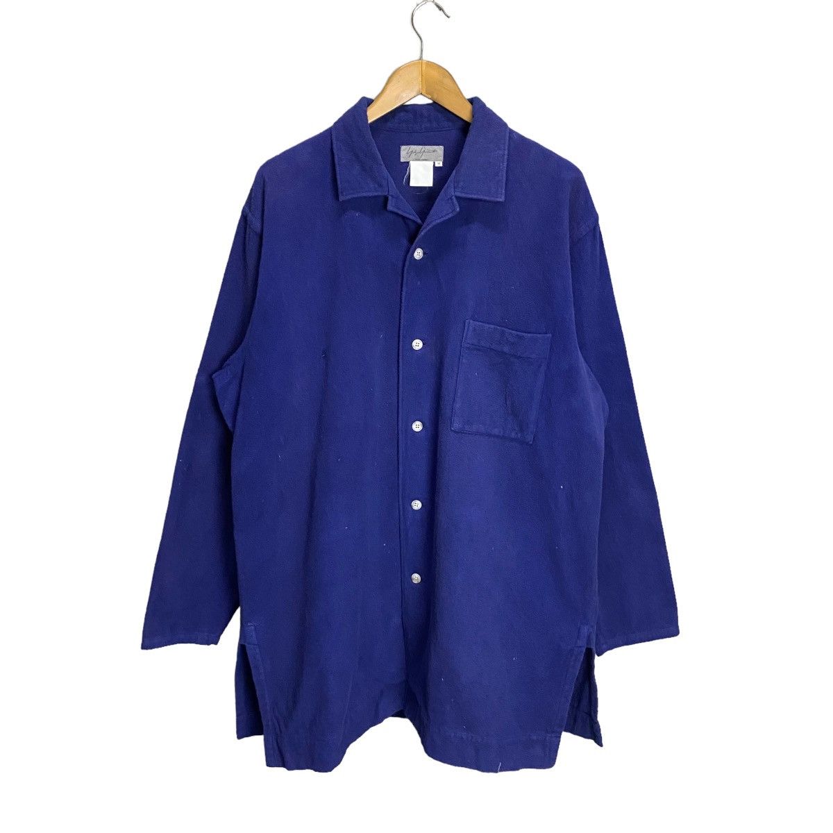 Yohji Yamamoto Yohji Yamamoto pour homme minimalist oversize button up ...