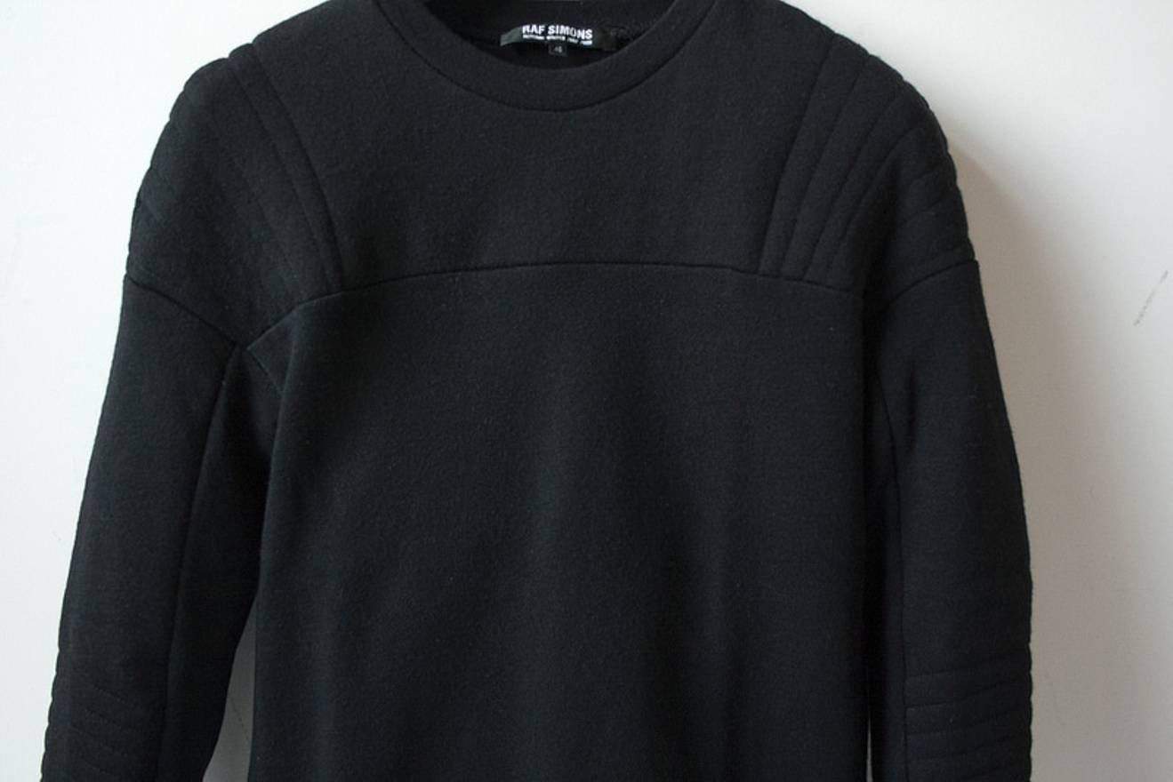 Raf Simons AW07-08 ribbed biker sweater Size US L / EU 52-54 / 3 - 2 Thumbnail