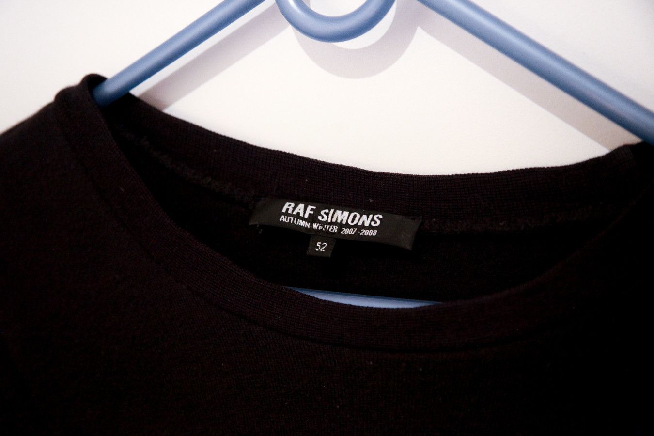 Raf Simons AW07-08 ribbed biker sweater Size US L / EU 52-54 / 3 - 5 Thumbnail