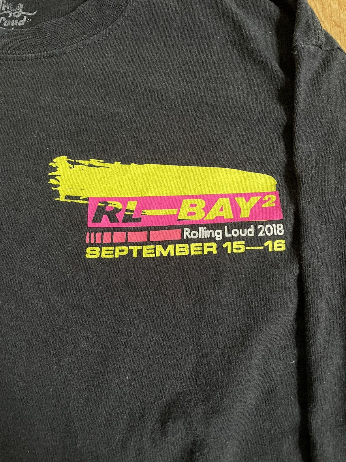 Rolling Loud × Vintage 2018 Rolling Loud Long-sleeve Size US M / EU 48-50 / 2 - 2 Thumbnail