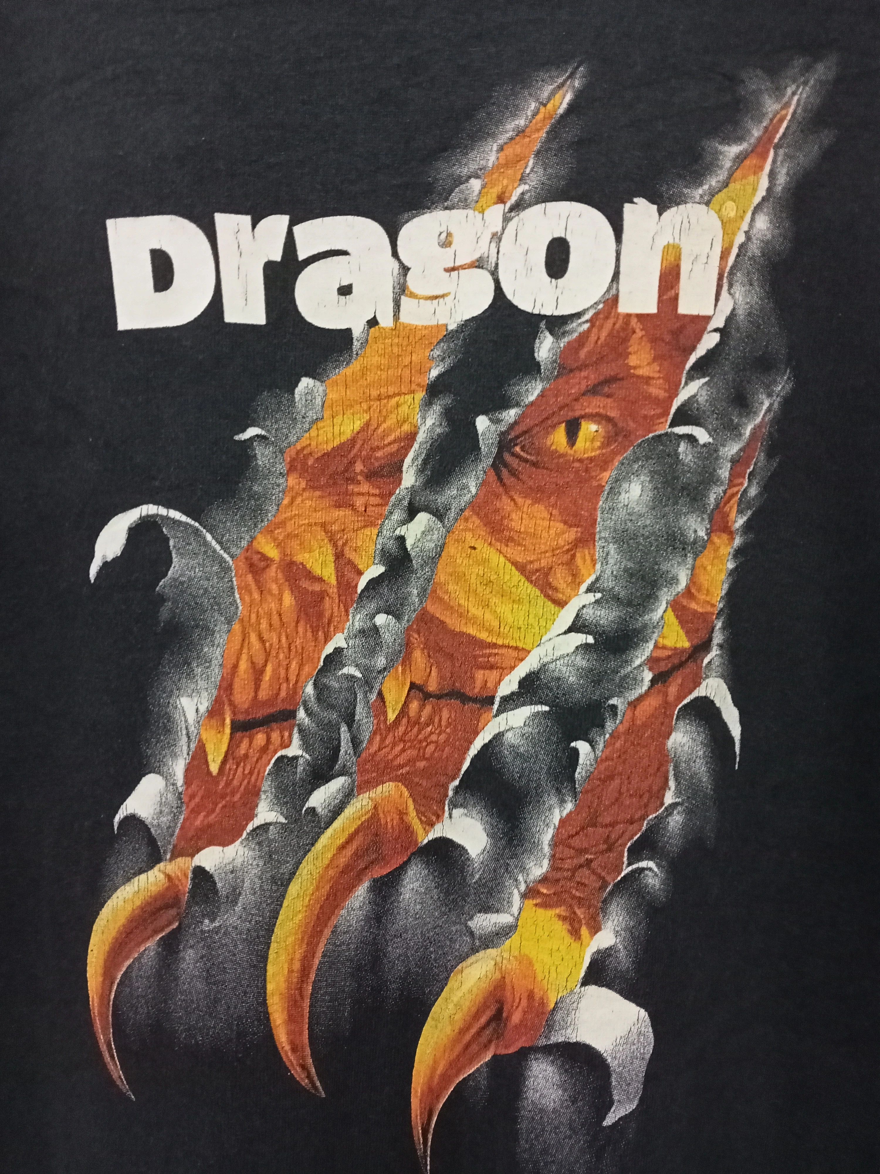 Vintage Vintage Dragon Art T- shirt Size US L / EU 52-54 / 3 - 2 Thumbnail