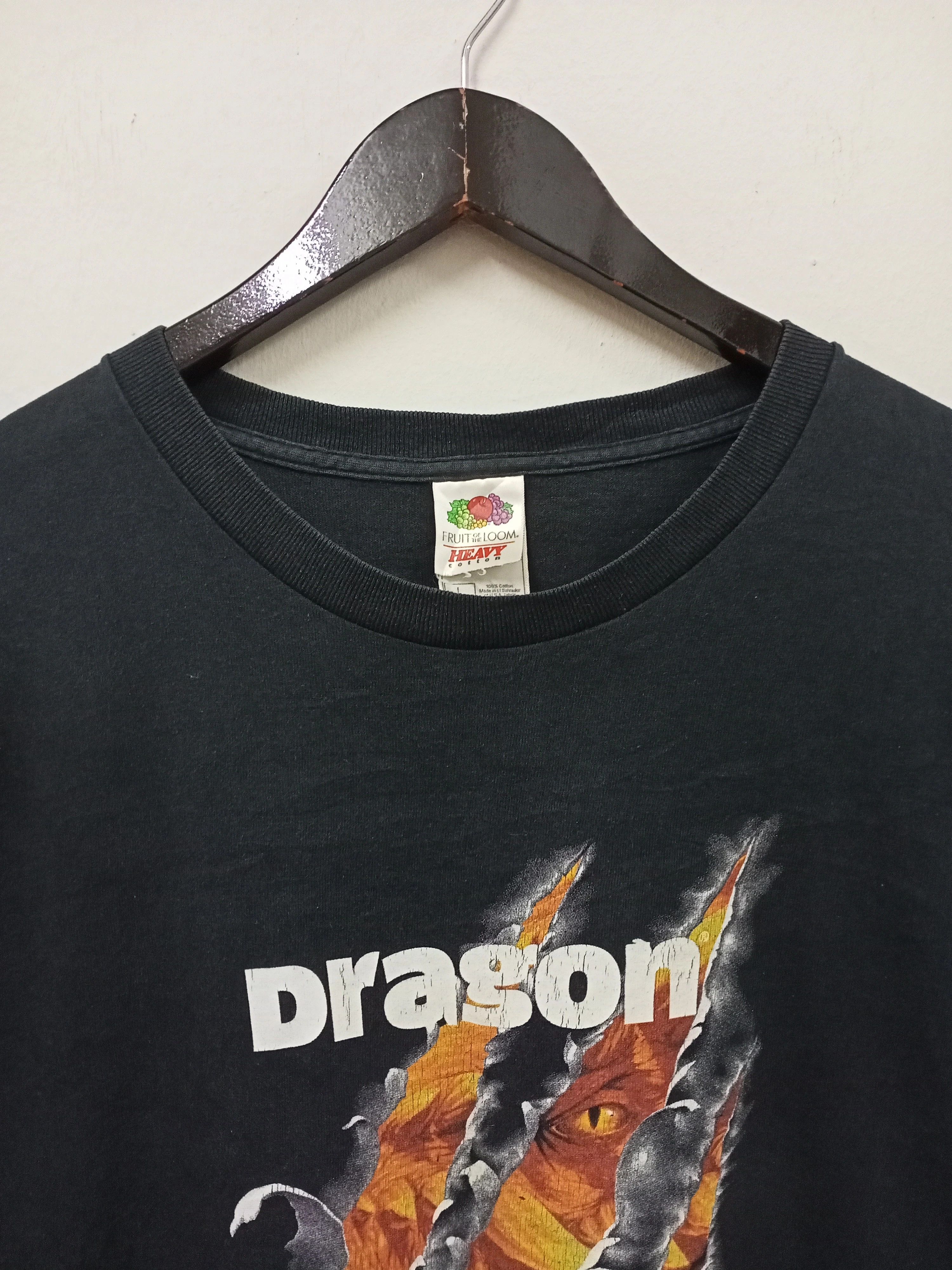 Vintage Vintage Dragon Art T- shirt Size US L / EU 52-54 / 3 - 4 Thumbnail