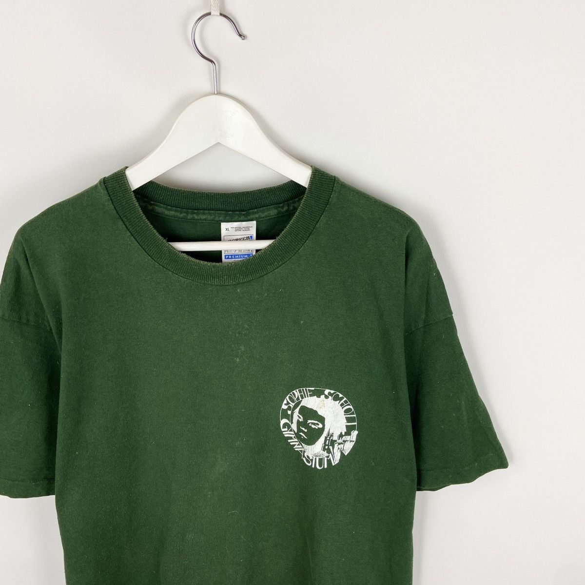 Vintage Vintage 90s Sofie Scholl Gymnasium tee Screen stars Politics Size US XL / EU 56 / 4 - 2 Thumbnail