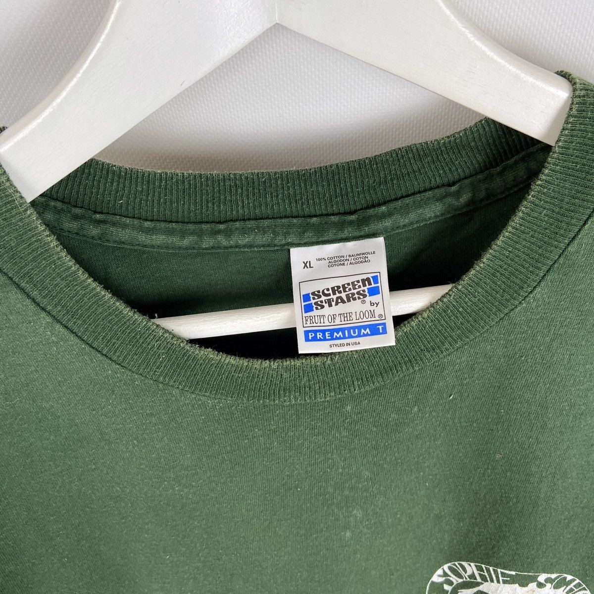 Vintage Vintage 90s Sofie Scholl Gymnasium tee Screen stars Politics Size US XL / EU 56 / 4 - 4 Thumbnail