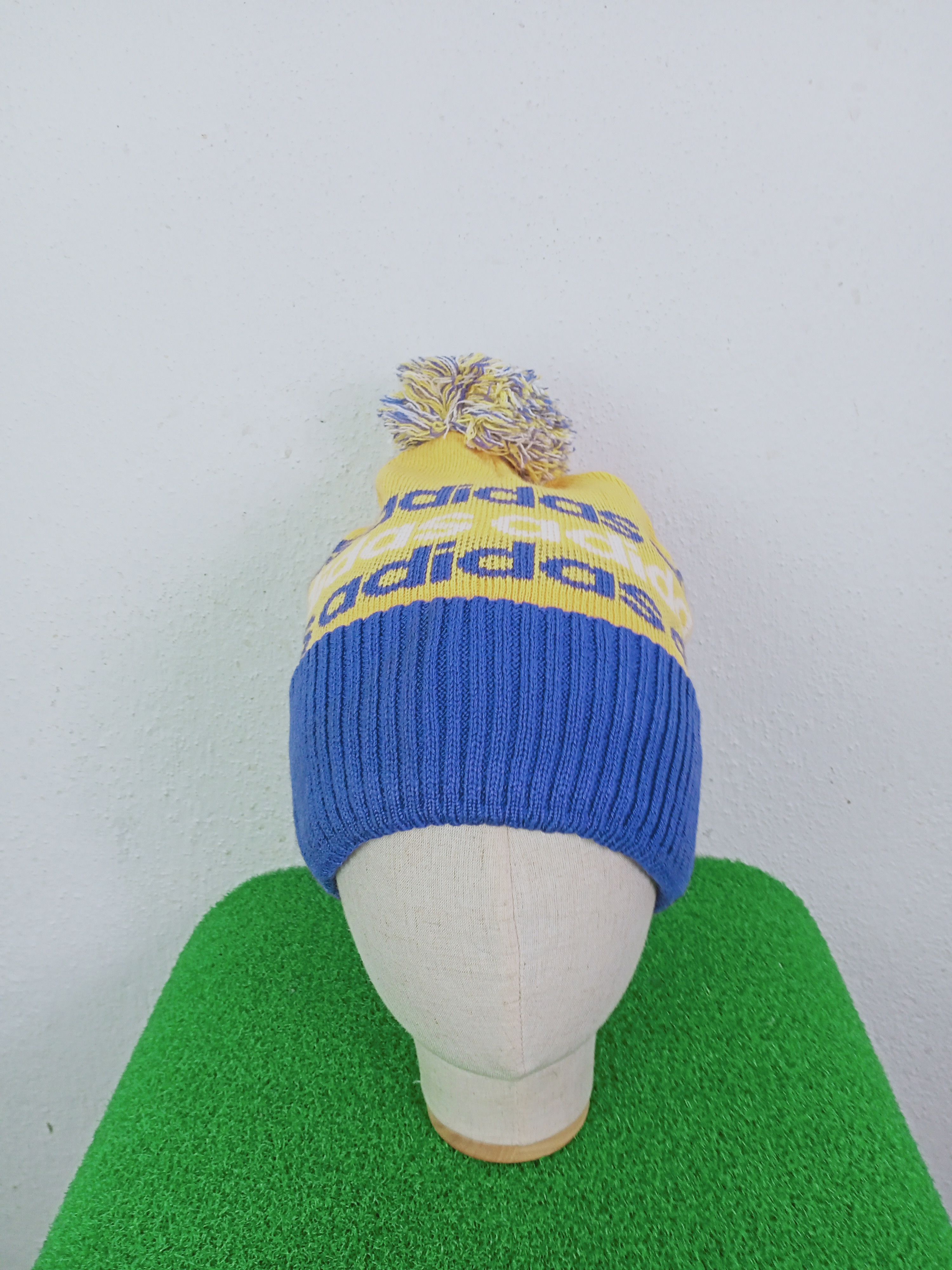 Adidas × Hat × Vintage Adidas Beanie Hat | Grailed