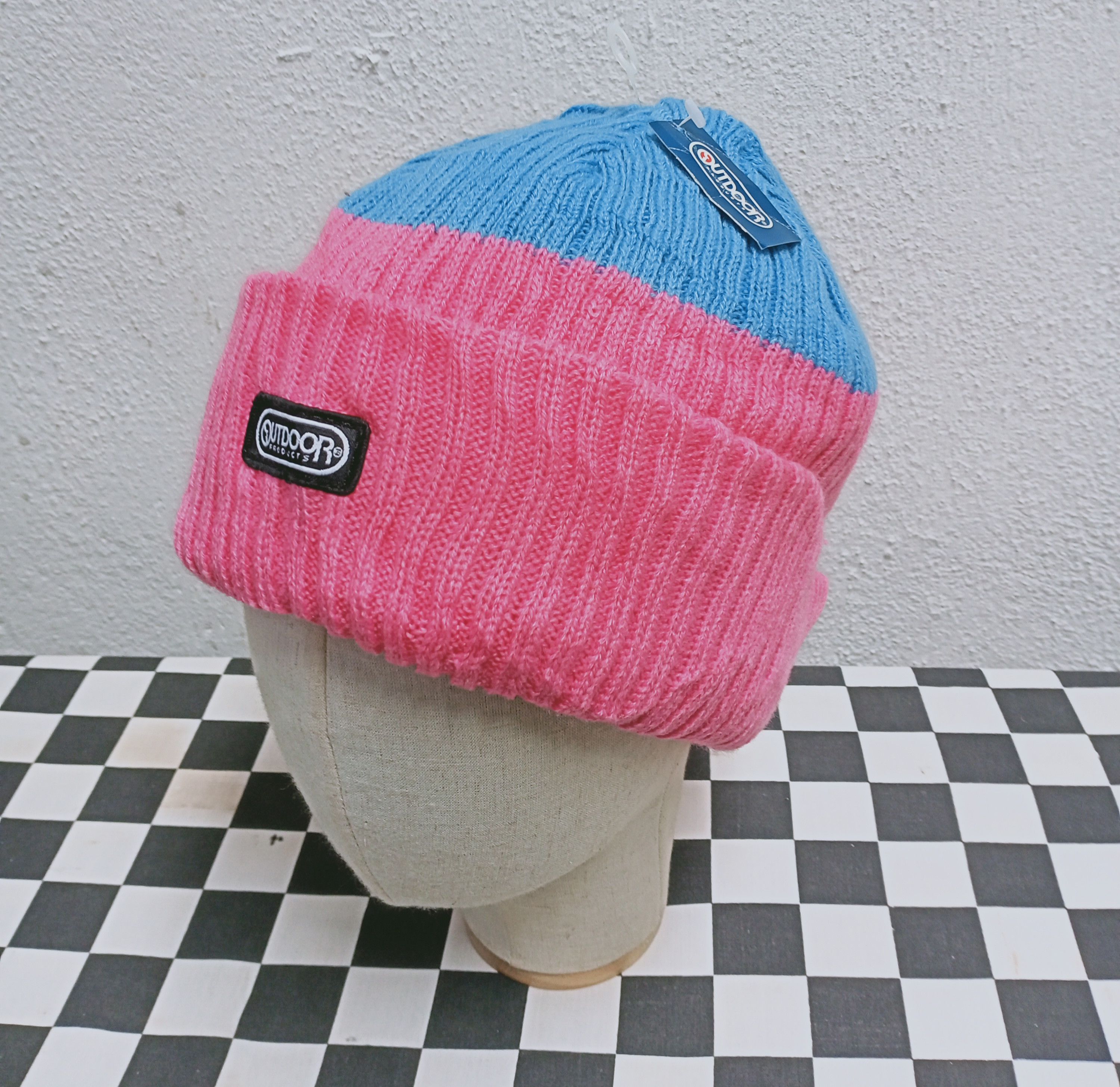 Japanese Brand Outdoor Products Beanie Hat Size ONE SIZE - 2 Thumbnail