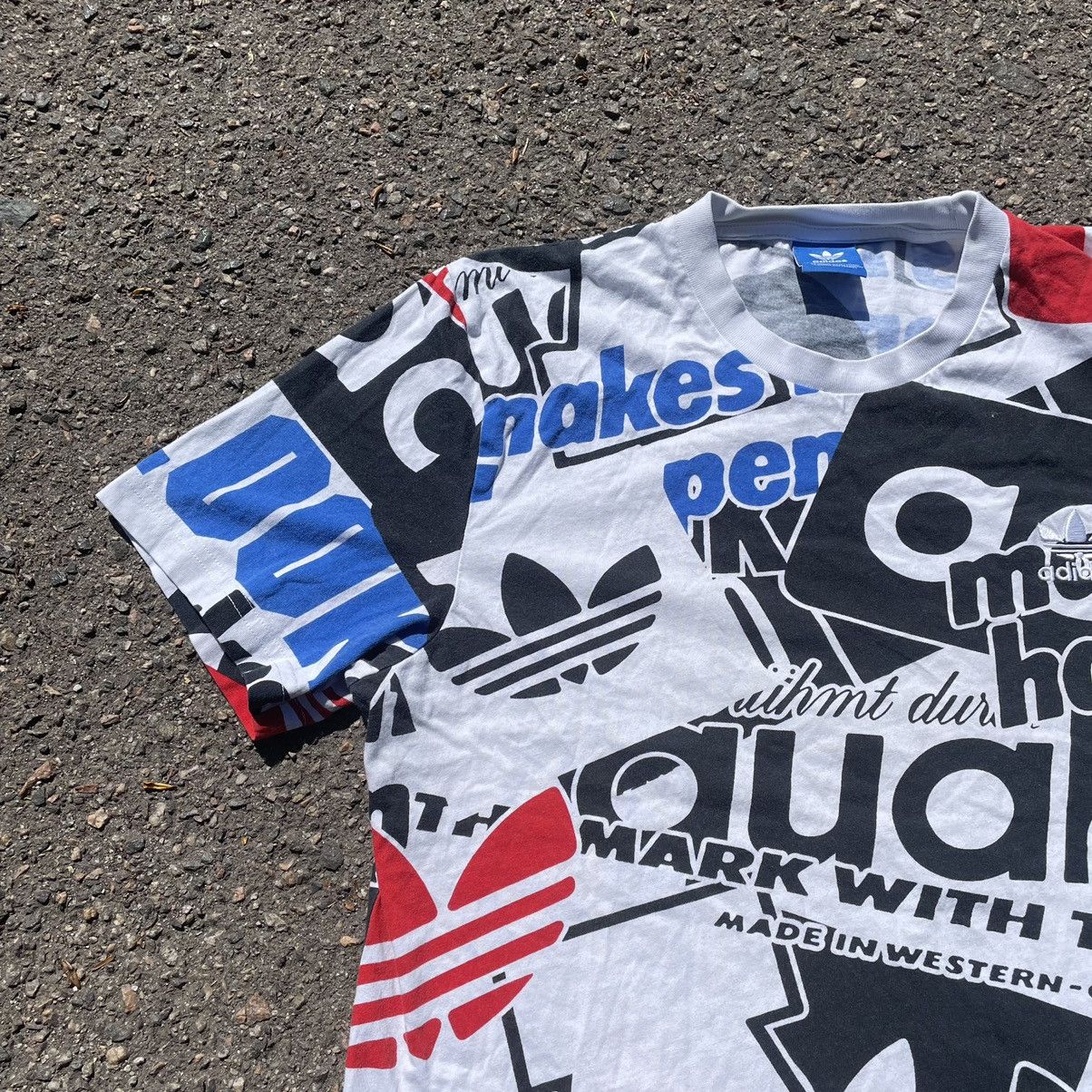 Adidas Vintage Y2K Adidas Tee Stripes Streetwear Hype Size US M / EU 48-50 / 2 - 3 Thumbnail