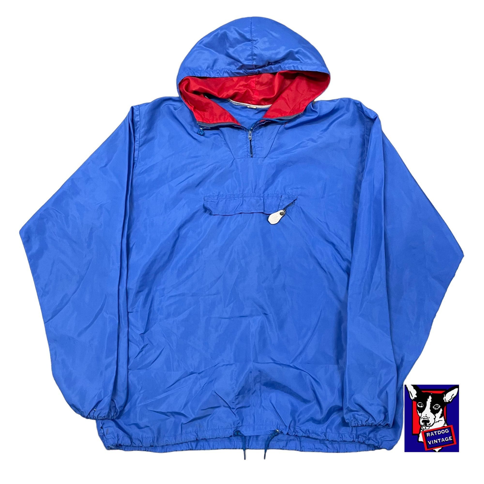 HALF ZIP ANORAK / VTG BLK
