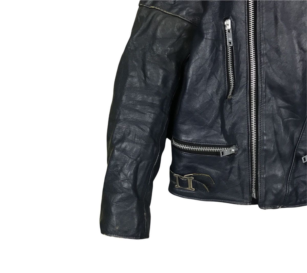 Japanese Brand × Sports Specialties Double beast Leather biker Jacket Size US M / EU 48-50 / 2 - 4 Thumbnail