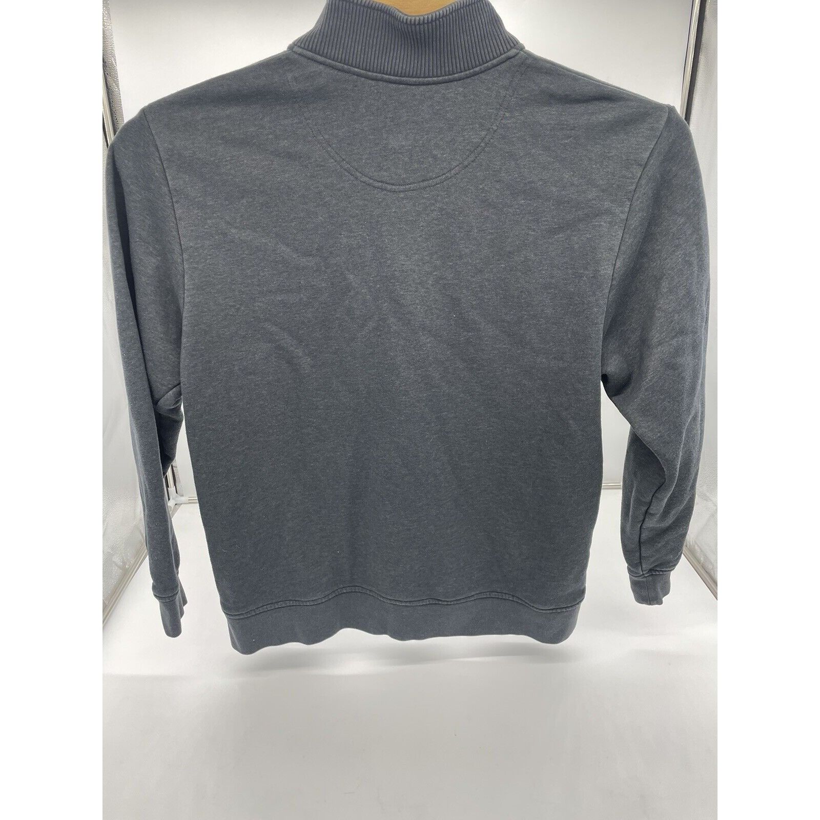 Orvis Orvis Men's Fleece Pullover Sz XL Gray 1/4 Zip Snap Sweatshi Size US XL / EU 56 / 4 - 5 Preview