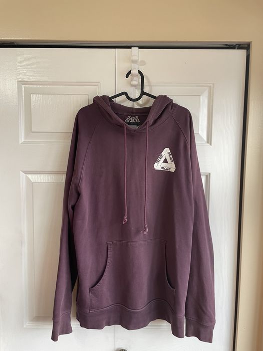 Palace hot sale burgundy hoodie