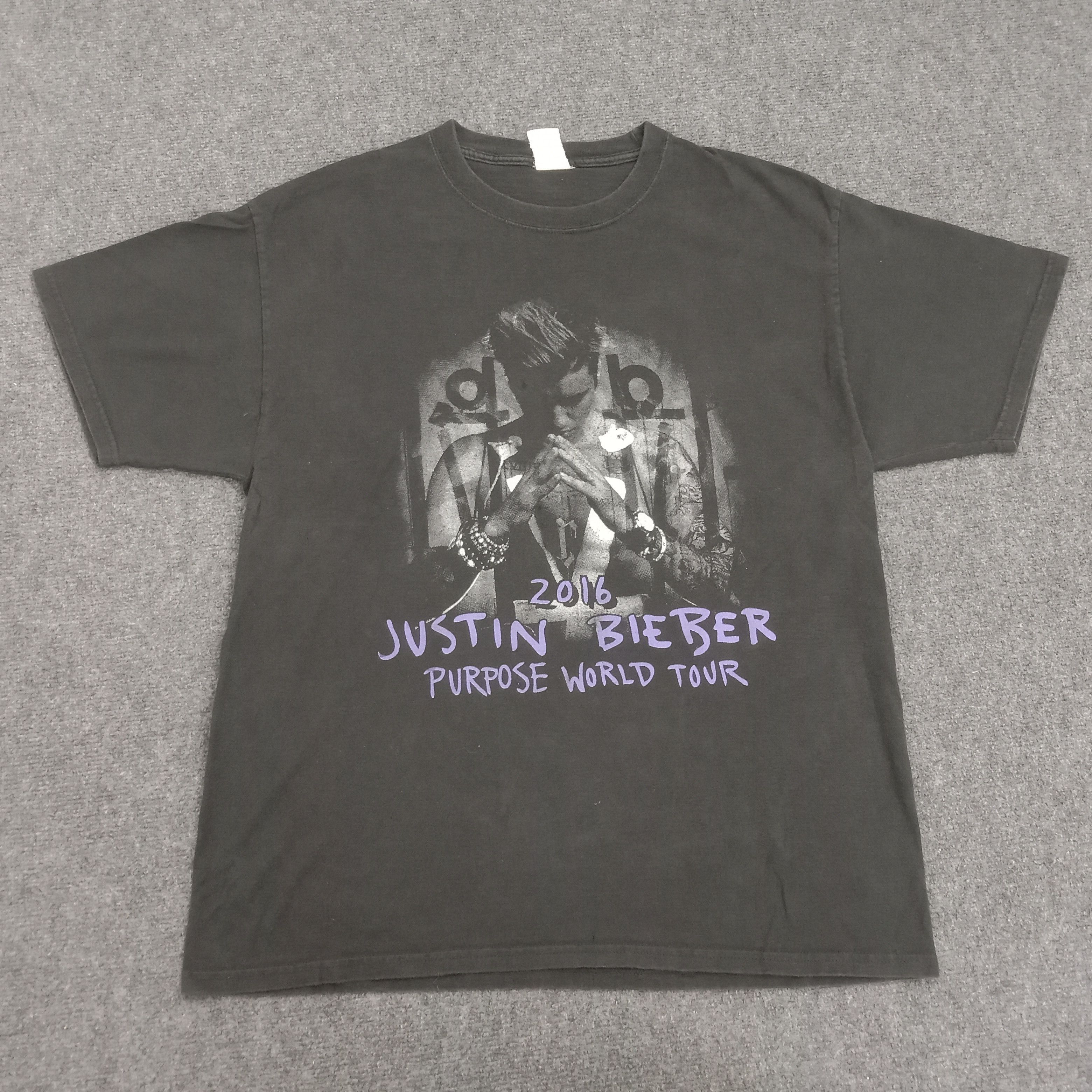 Band Tees × Justin Bieber × Vintage Justin Bieber American Pop Singer Tshirt Size US L / EU 52-54 / 3 - 1 Thumbnail