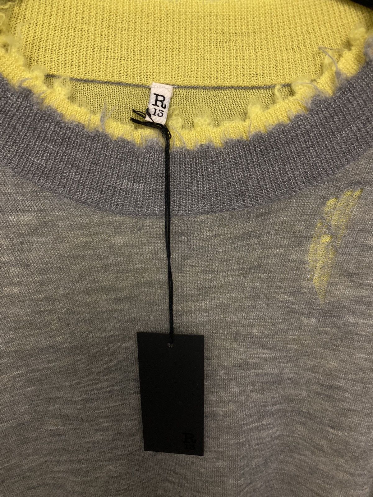 R13 Reversible cashmere sweater. Medium Size US M / EU 48-50 / 2 - 2 Thumbnail