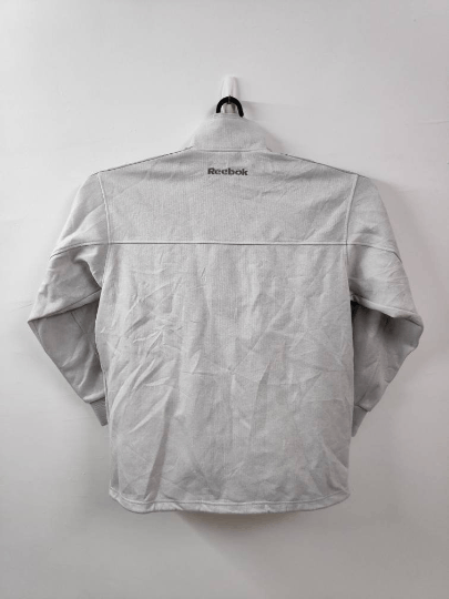 Reebok Vintage Reebok Side Tape Zip Up Sweater Jacket Size US M / EU 48-50 / 2 - 5 Thumbnail