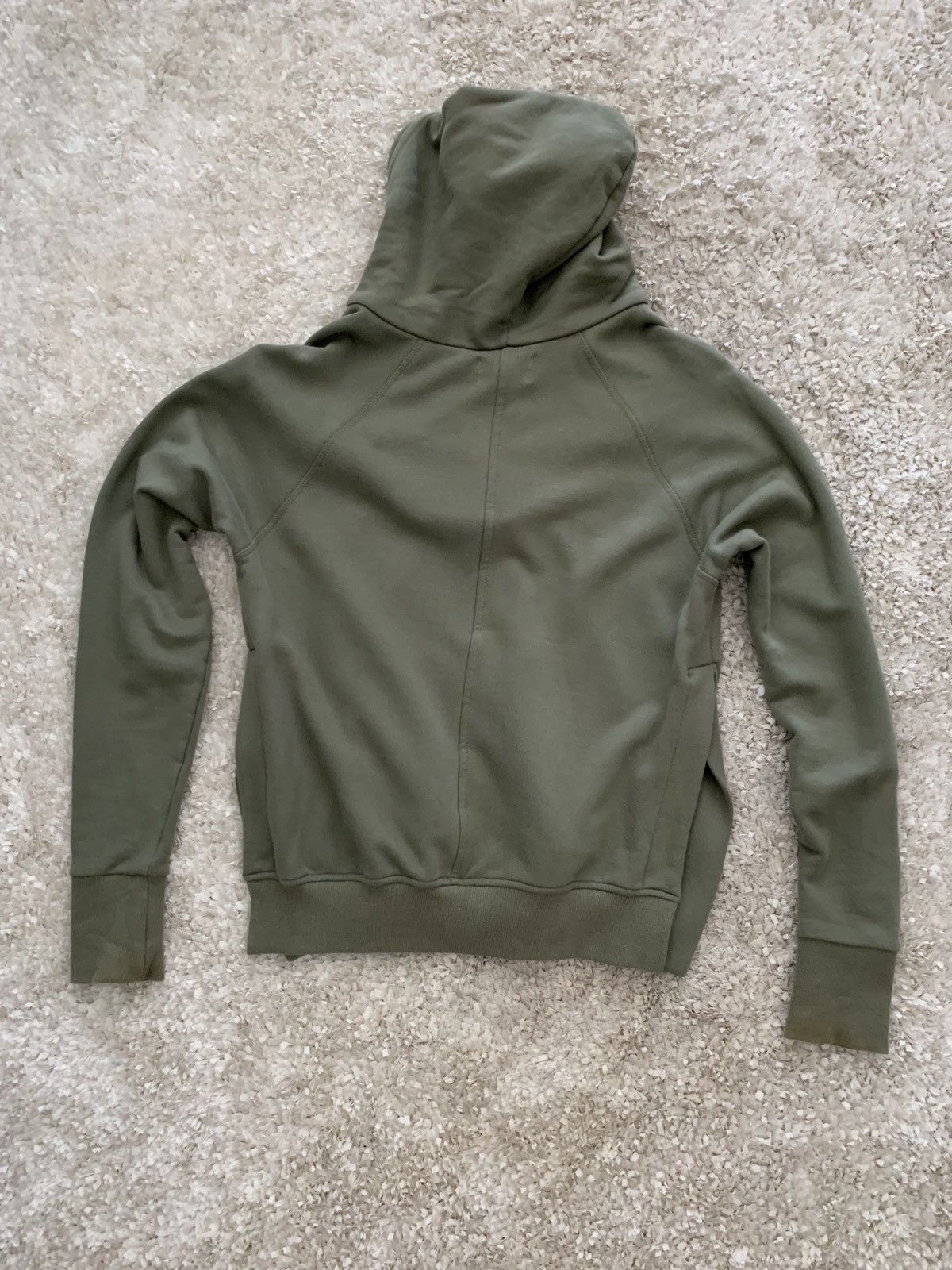 Olive Zip Up Hoodie from 2014-2015 Collection
