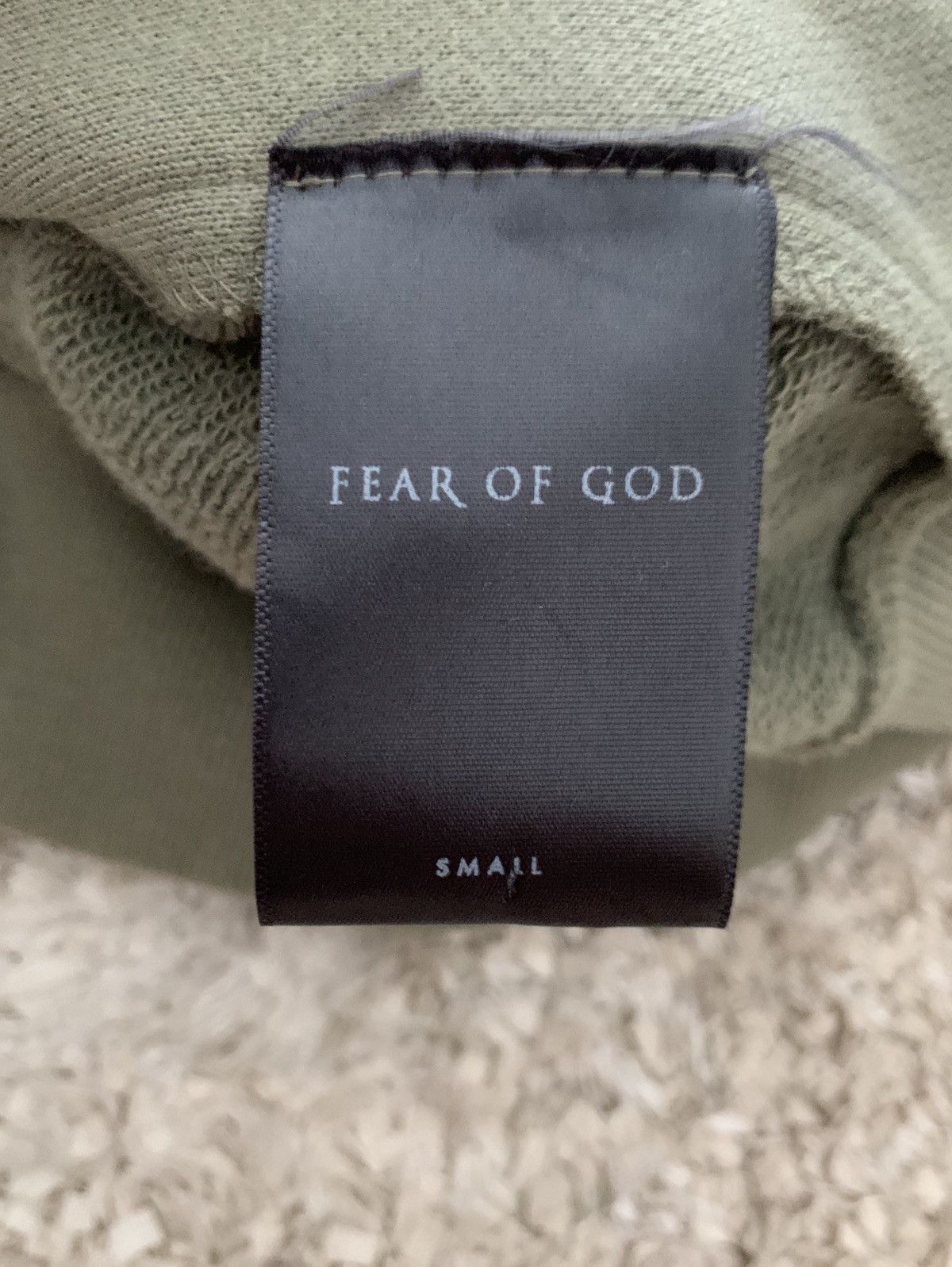 Olive Zip Up Hoodie from 2014-2015 Collection
