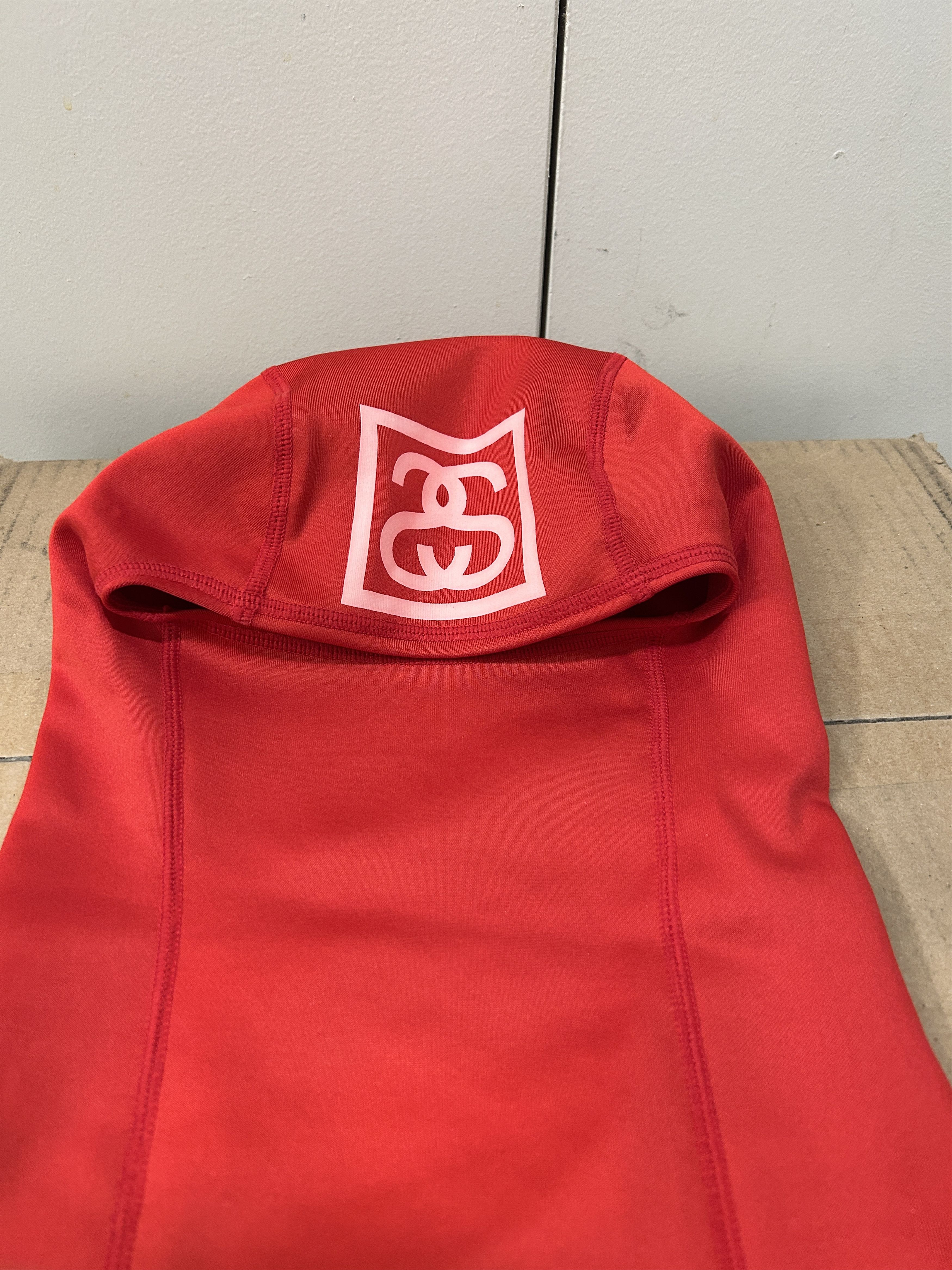 Stussy Stüssy SS Link Balaclava Red Size ONE SIZE - 1 Thumbnail