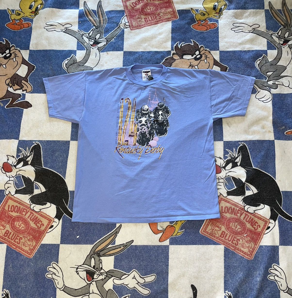 Vintage Vintage Kentucky derby tee Size US XL / EU 56 / 4 - 1 Thumbnail