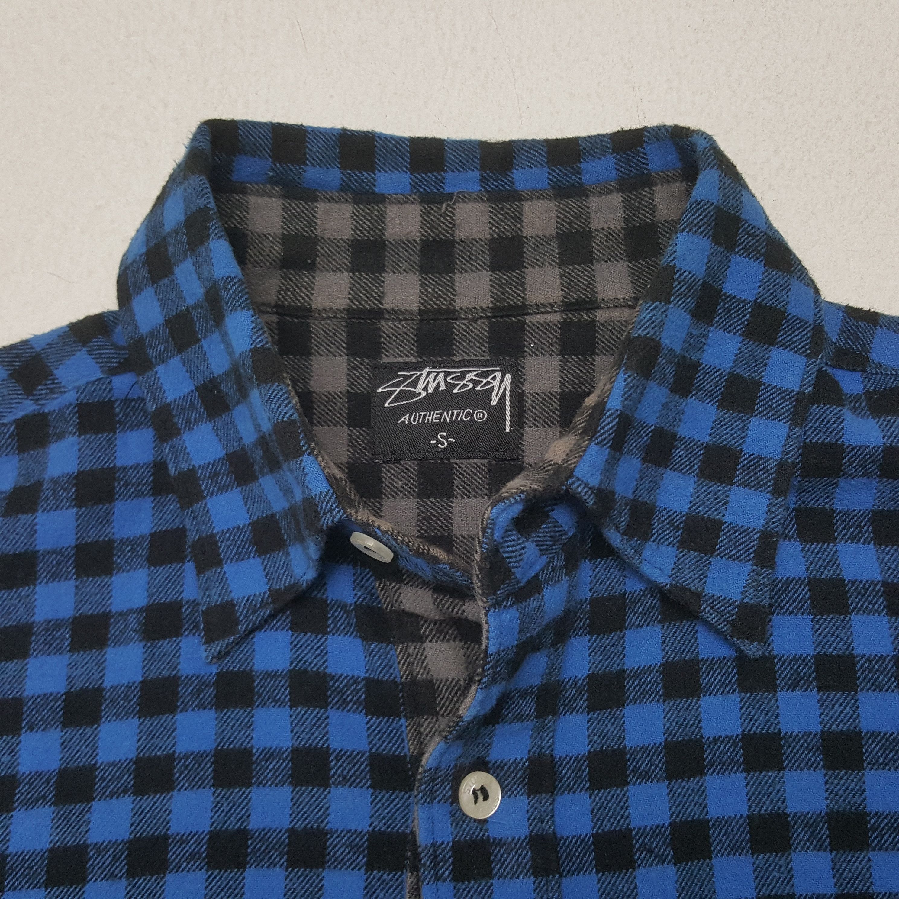 Stussy × Vintage Vintage Stussy Custom Art Button Up Shirt Size US S / EU 44-46 / 1 - 5 Thumbnail