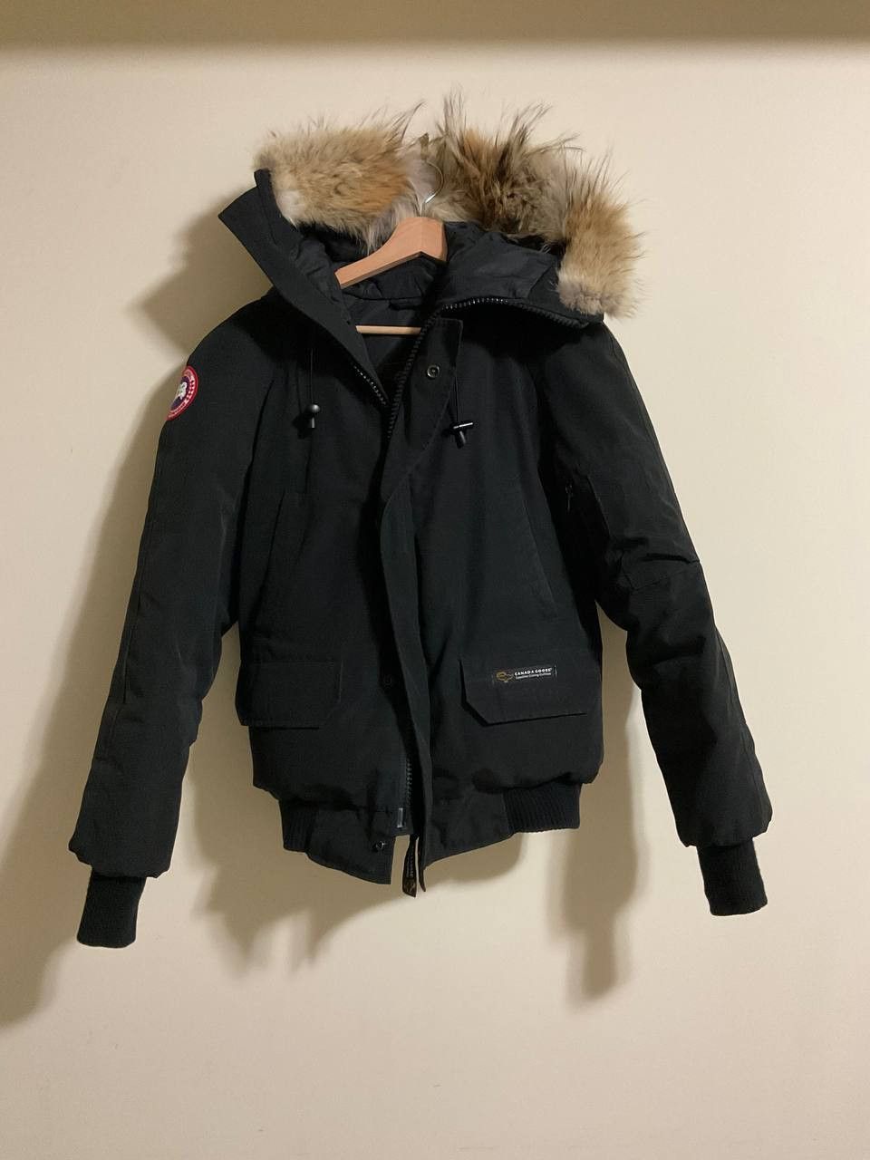 image of Canada Goose Chilliwack Bomber Jacket in Black, Men's (Size XS)