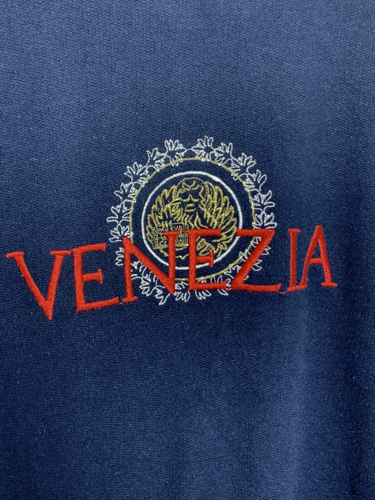 SSSR Venezia Vintage Venezia Embroidered Logo Crewneck Sweater Size US M / EU 48-50 / 2 - 3 Thumbnail