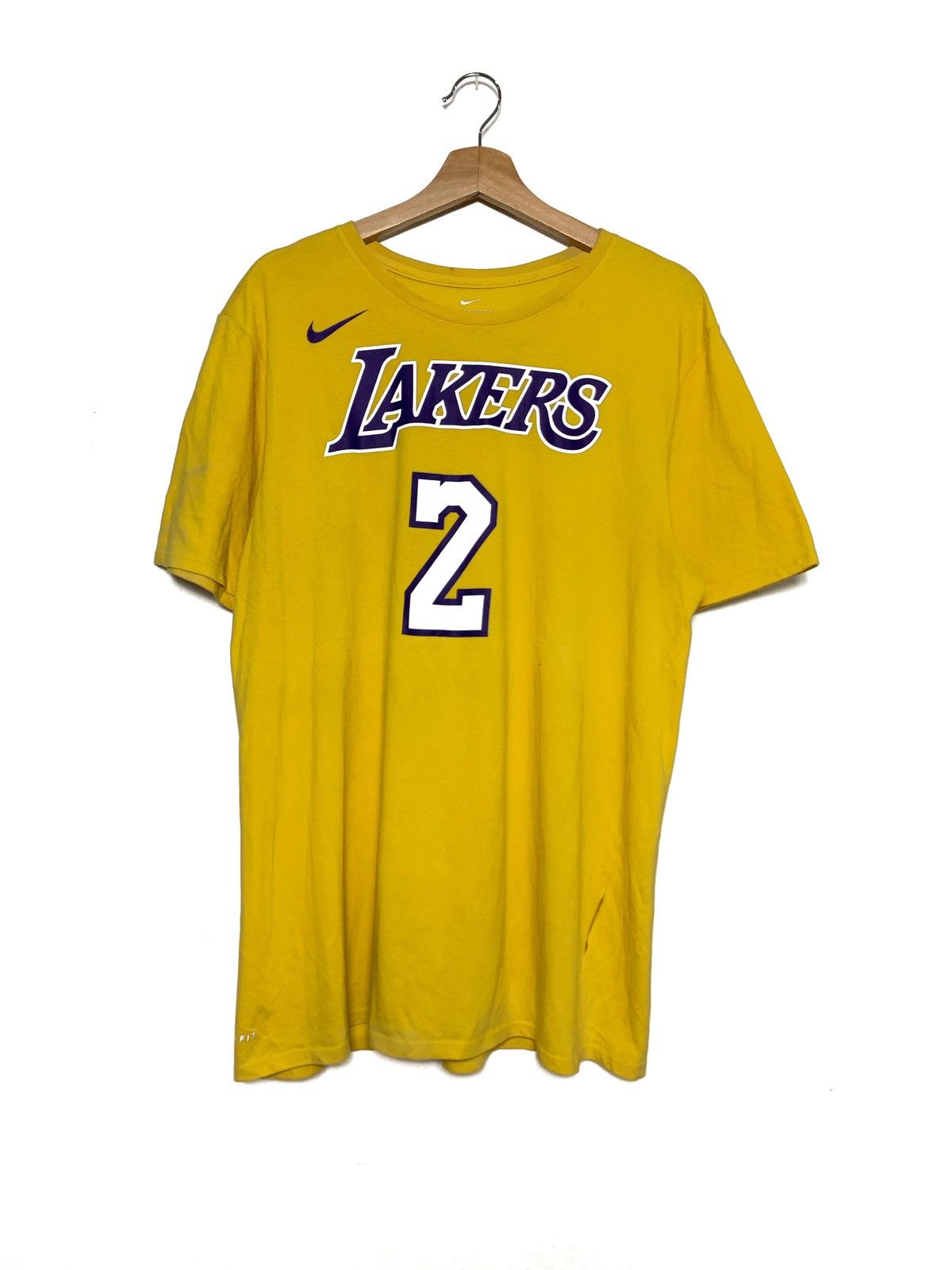 Nike LA Lakers Logo T-Shirt - Yellow