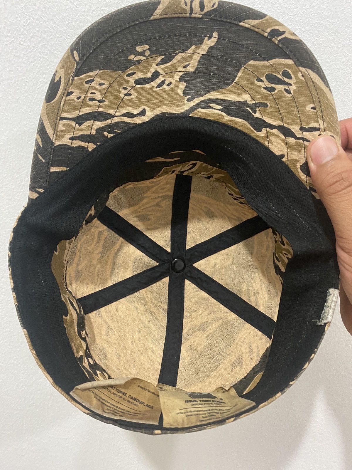 Wtaps 2001 WTAPS Tiger Stripe Hat Size ONE SIZE - 8 Thumbnail
