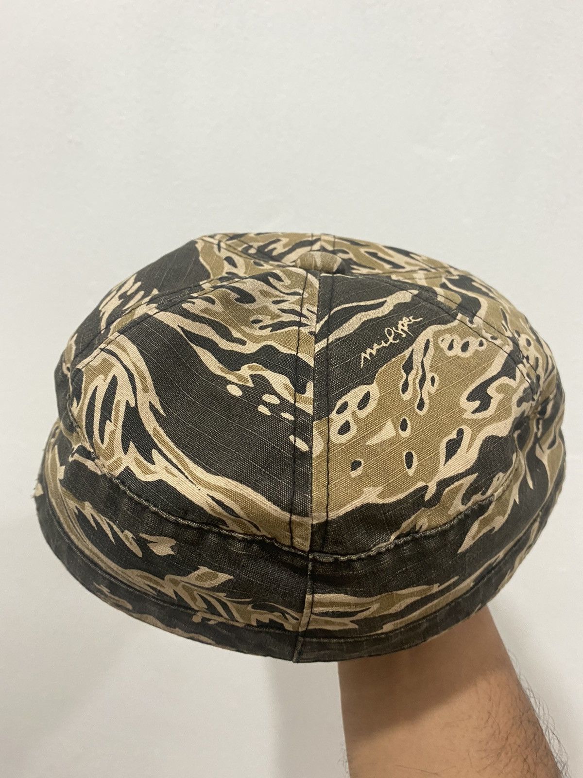 Wtaps 2001 WTAPS Tiger Stripe Hat Size ONE SIZE - 6 Thumbnail