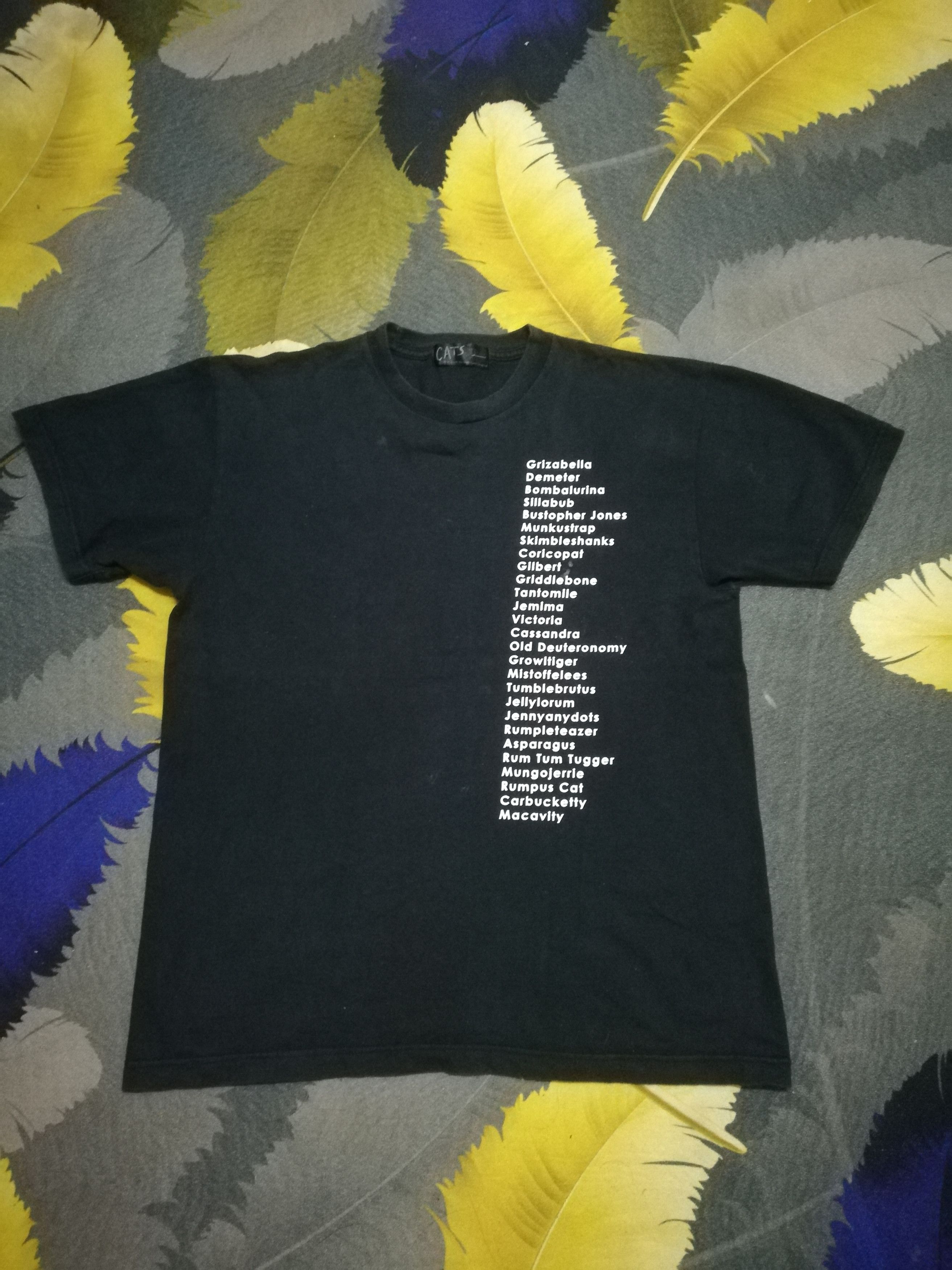 Vintage Vintage CATS The Musical Broadway Promo Tee 1981 Design Size US M / EU 48-50 / 2 - 2 Thumbnail