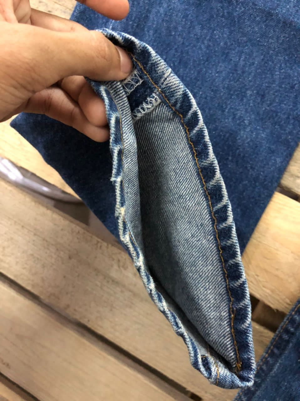 Levi's Vintage LEVIS 501 Made in Usa bad condition Size US 29 - 6 Thumbnail