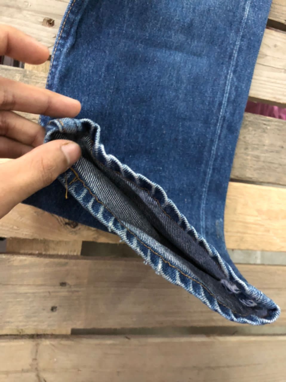 Levi's Vintage LEVIS 501 Made in Usa bad condition Size US 29 - 7 Thumbnail
