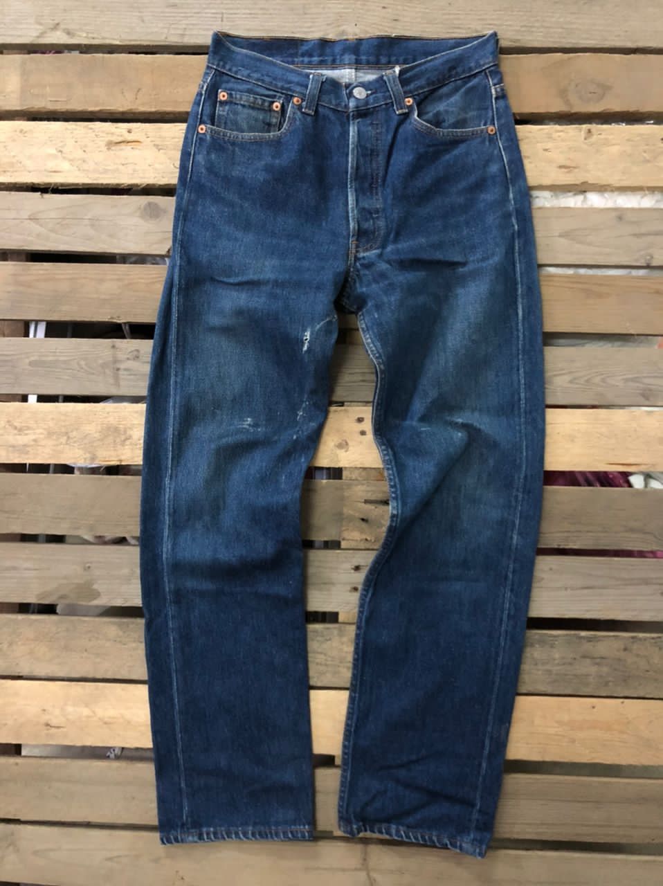 Levi's Vintage LEVIS 501 Made in Usa bad condition Size US 29 - 1 Thumbnail