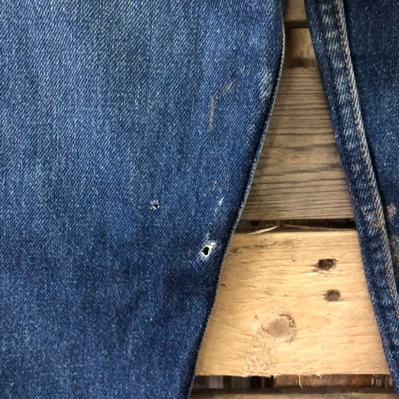 Levi's Vintage LEVIS 501 Made in Usa bad condition Size US 29 - 17 Thumbnail