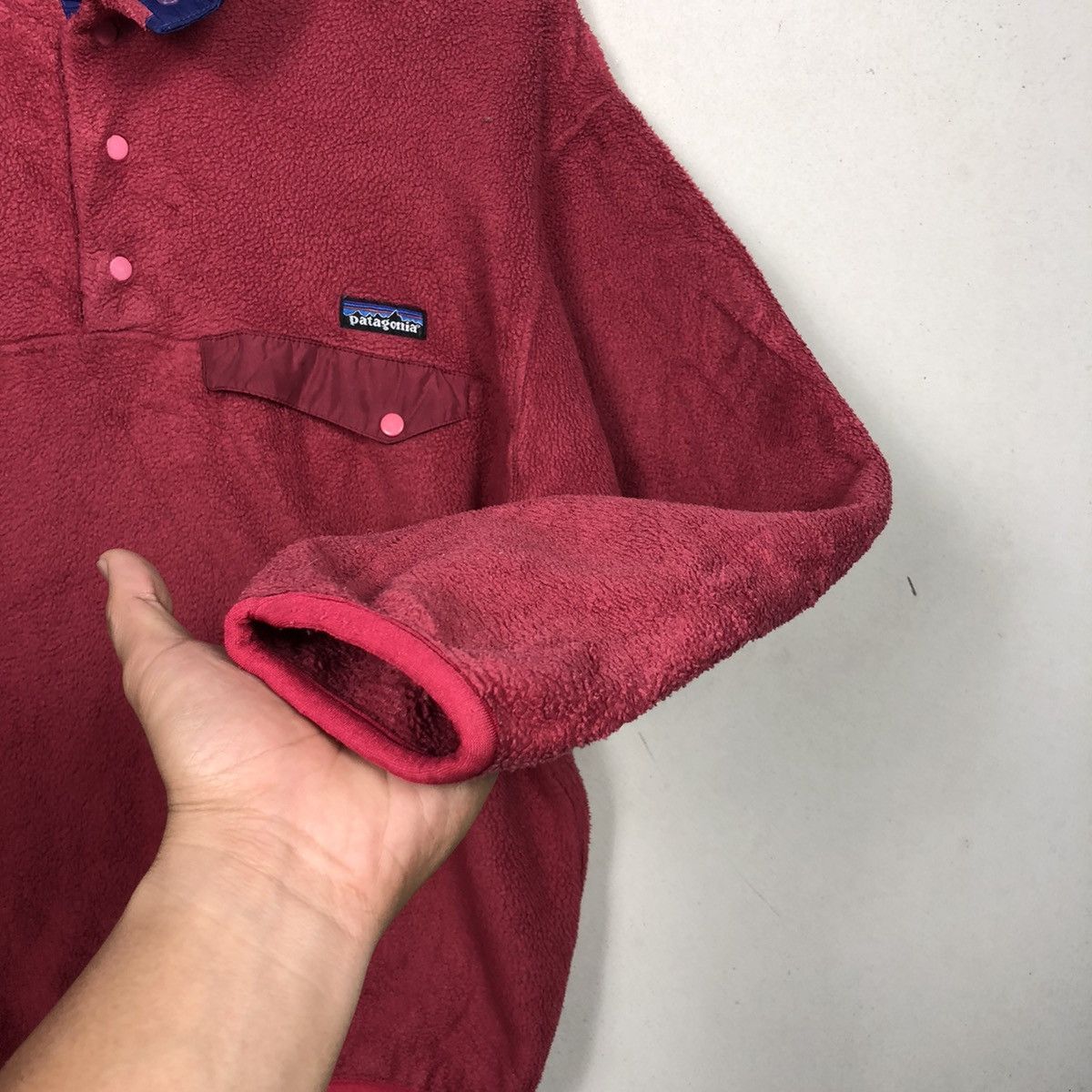 Patagonia Vintage Patagonia Synchilla Fleece Snap Button Jacket Size US M / EU 48-50 / 2 - 5 Thumbnail