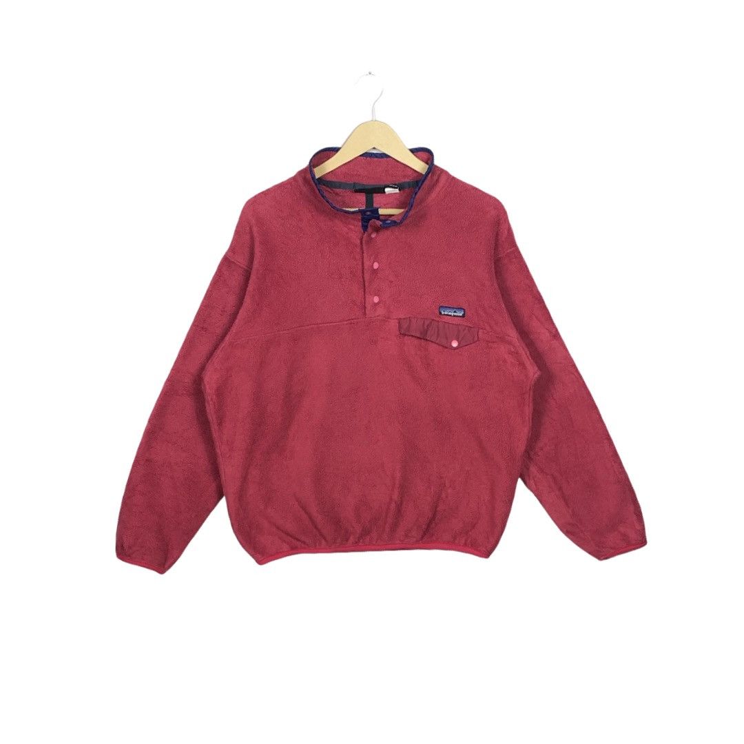 Patagonia Vintage Patagonia Synchilla Fleece Snap Button Jacket Size US M / EU 48-50 / 2 - 1 Thumbnail